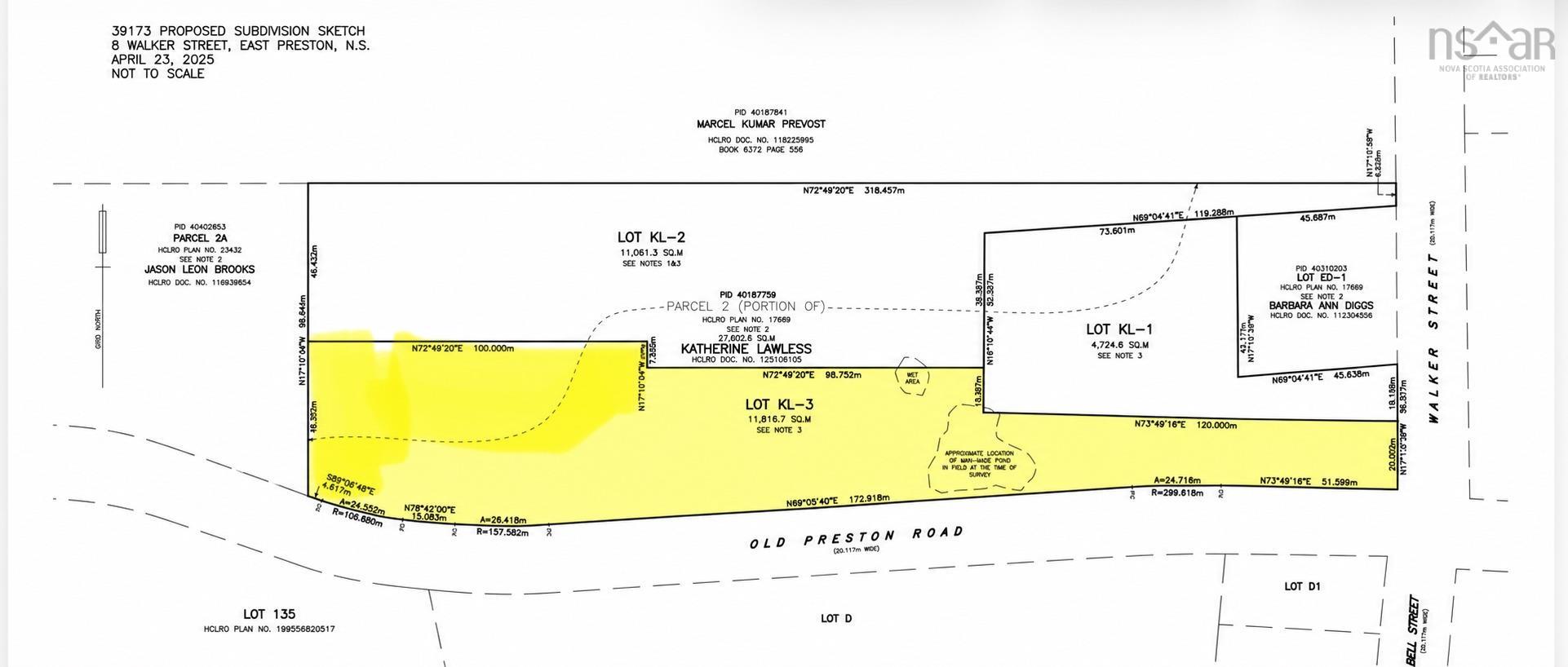 Lot Kl-3 Walker Street, East Preston, NS (MLS 202624083)
