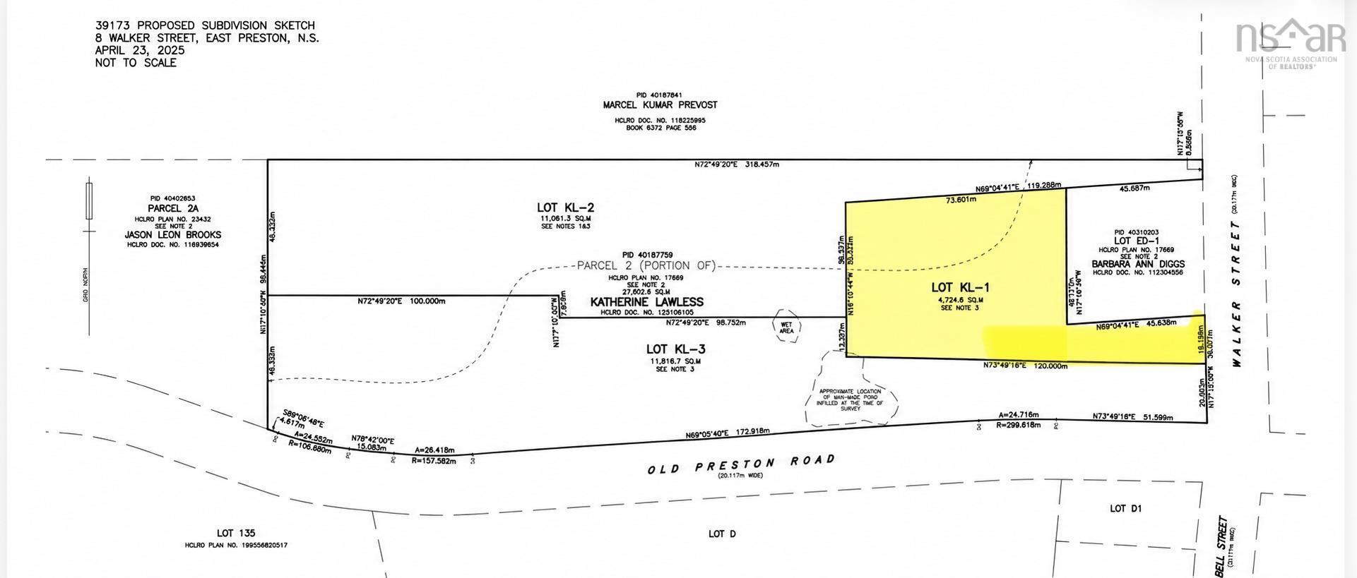 Lot Kl-3 Walker Street, East Preston, NS (MLS 202624083)