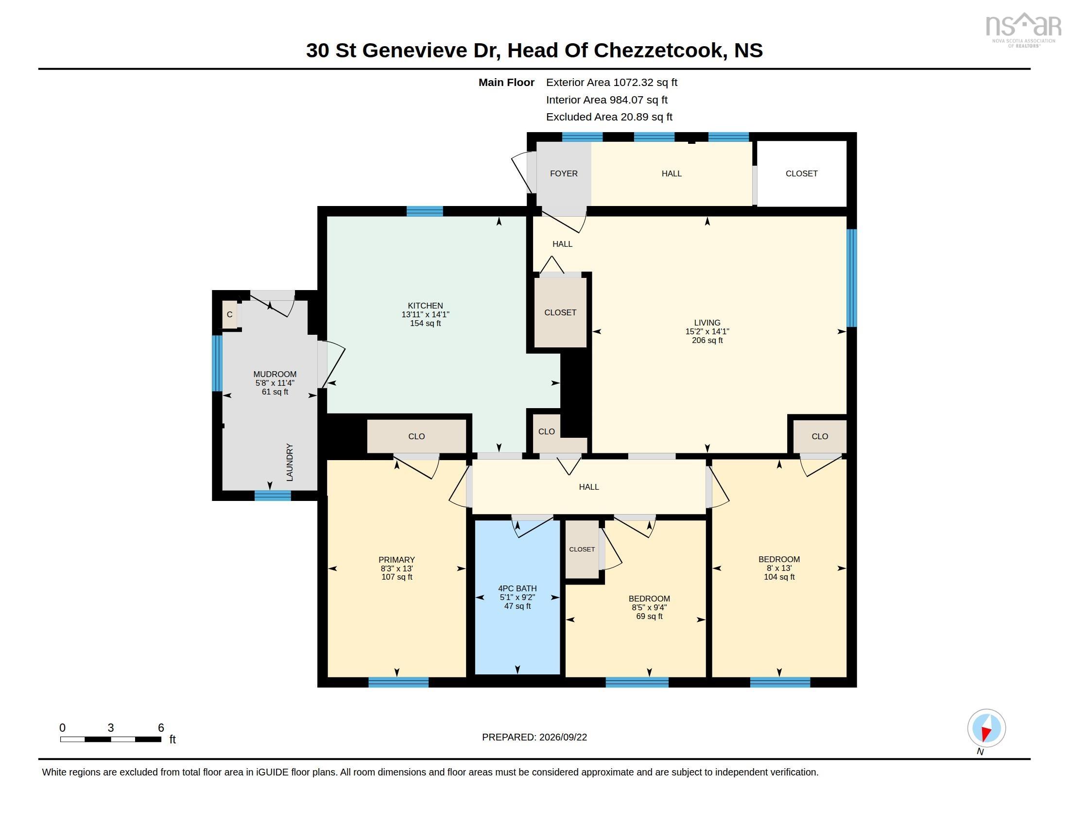 $457,700.00: 28/30 28 St genevieve, Head Of Chezzetcook