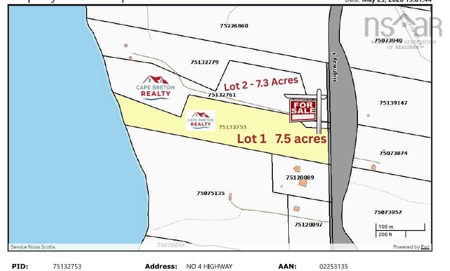 $99,000.00: 7.3 acre Highway 4, Red Islands