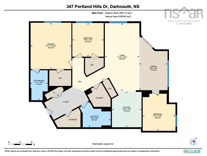 403 347 Portland Hills Drive, Dartmouth, NS (MLS® 202626006) — Floor plan