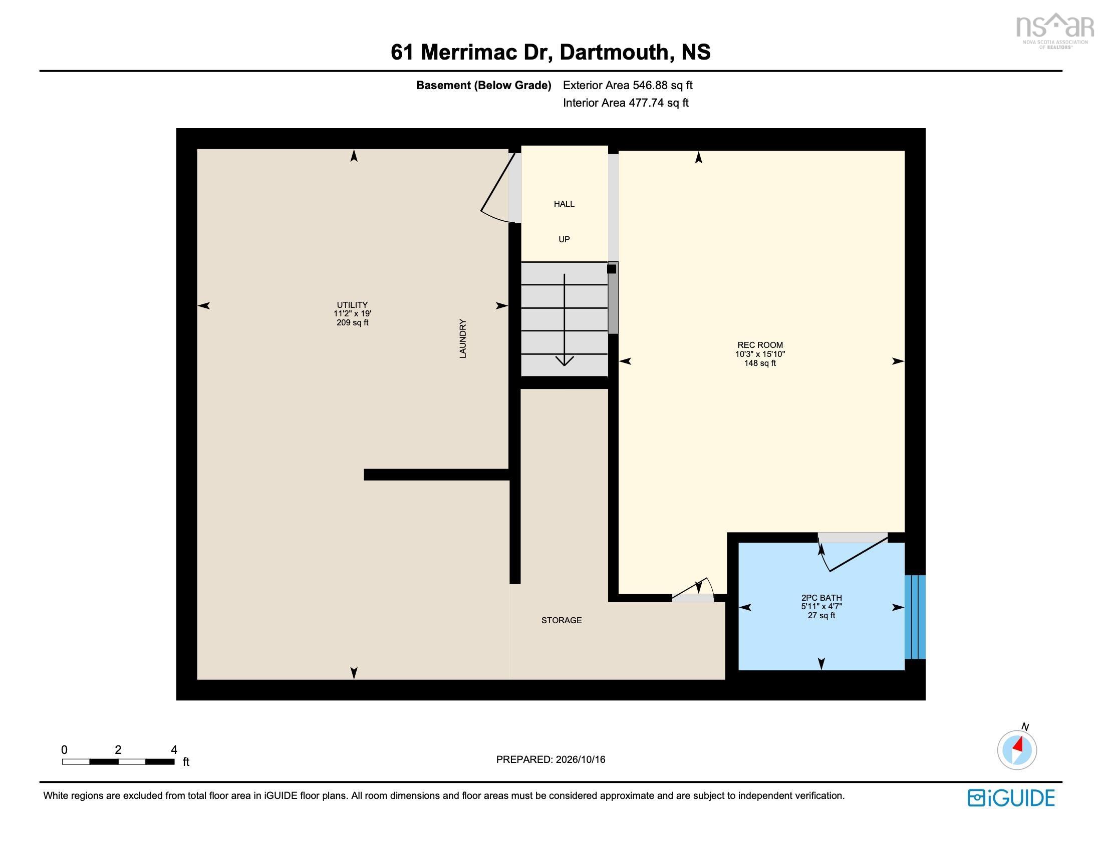 61 Merrimac Drive,, Dartmouth, NS (MLS® 202626166)