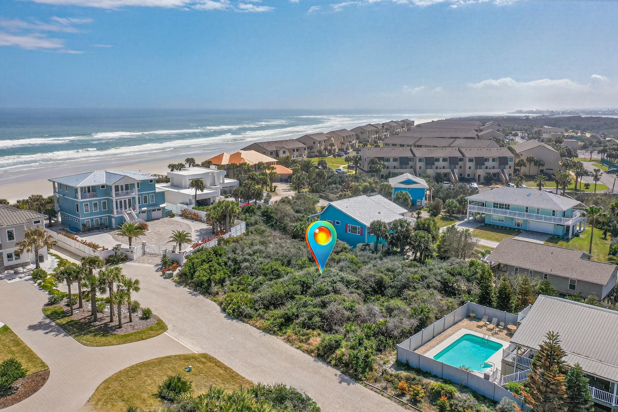 Don’t miss this rare opportunity to own a prime homesite in beautiful St. Augustine with breathtaking views of the Atlantic Ocean! Located just steps from the beach walkover, this exceptional lot offers the perfect setting to build your dream coastal retreat. Imagine waking up to ocean breezes, enjoying stunning sunrises, and spending your days with your toes in the sand — all just moments from your front door. Whether you envision a luxurious seaside escape or a charming beach cottage, this property provides the ideal canvas to create the custom home you’ve always wanted. This is your chance to build your dream ocean home in one of Florida’s most sought-after beach communities!