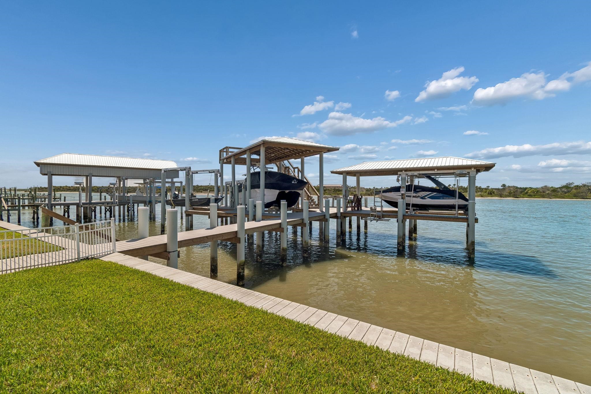 Dock and Boat house