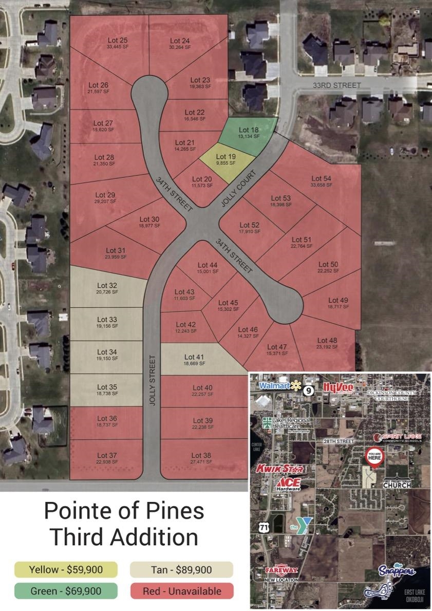 Lot 20 Jolly Ct, Spirit Lake, IA 51360 