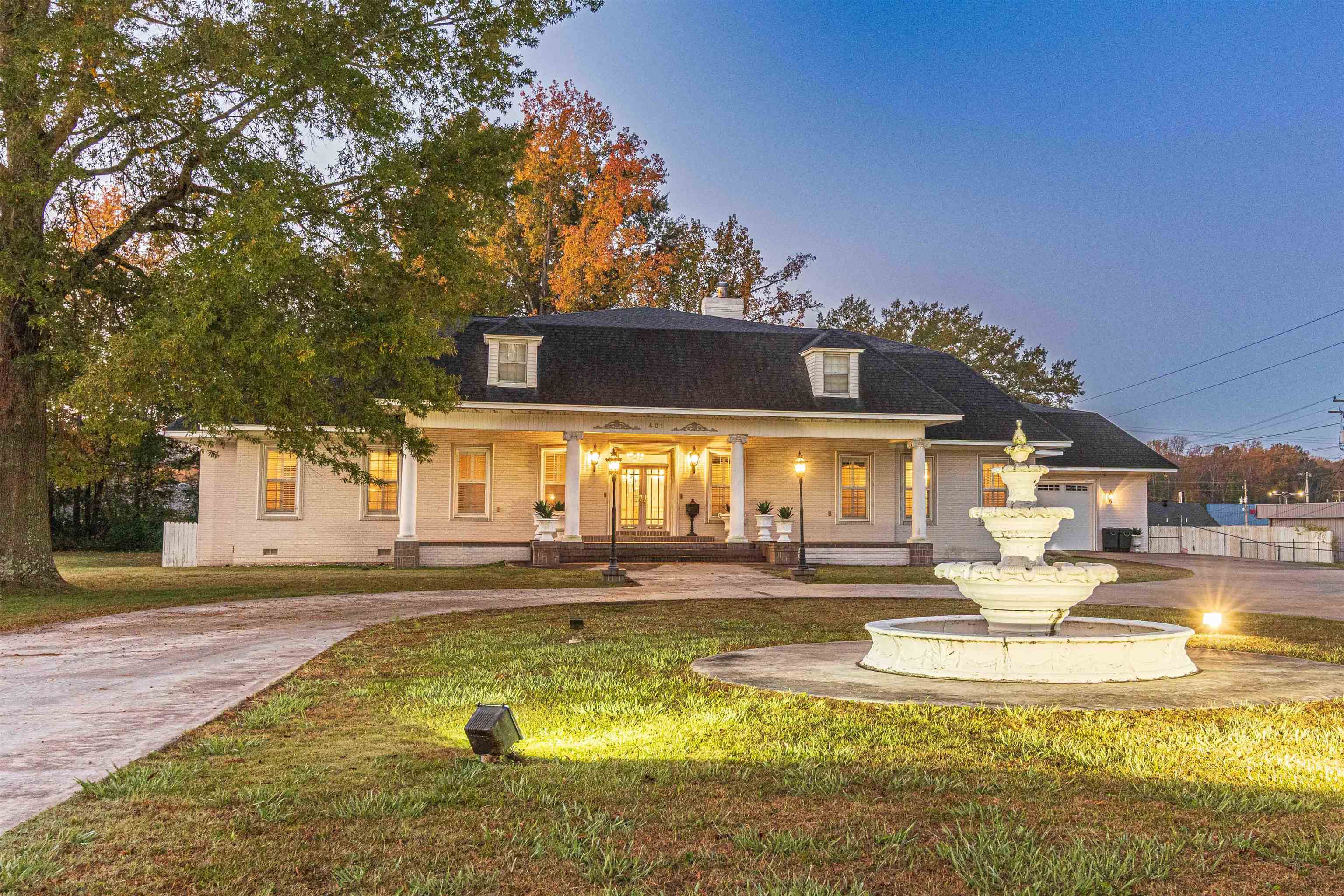 Historical home in East Selmer.  All the charm of older home, with all the conveniences of modern upgrades. Beautiful details throughout including original hardwoods, crown moldings, nice built in cabinetry, plantation shutters,  spacious interior & so much more.  Picturesque windows showcasing outside beauty. Welcoming front & back porches. Perfect home for entertaining.  Location can be zoned commercial or residential. Would make a great office , bed & breakfast or unique family home.