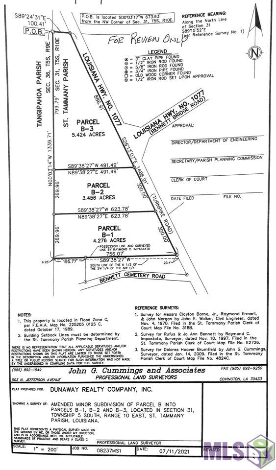 LA HWY 1077, Folsom, LA 70437