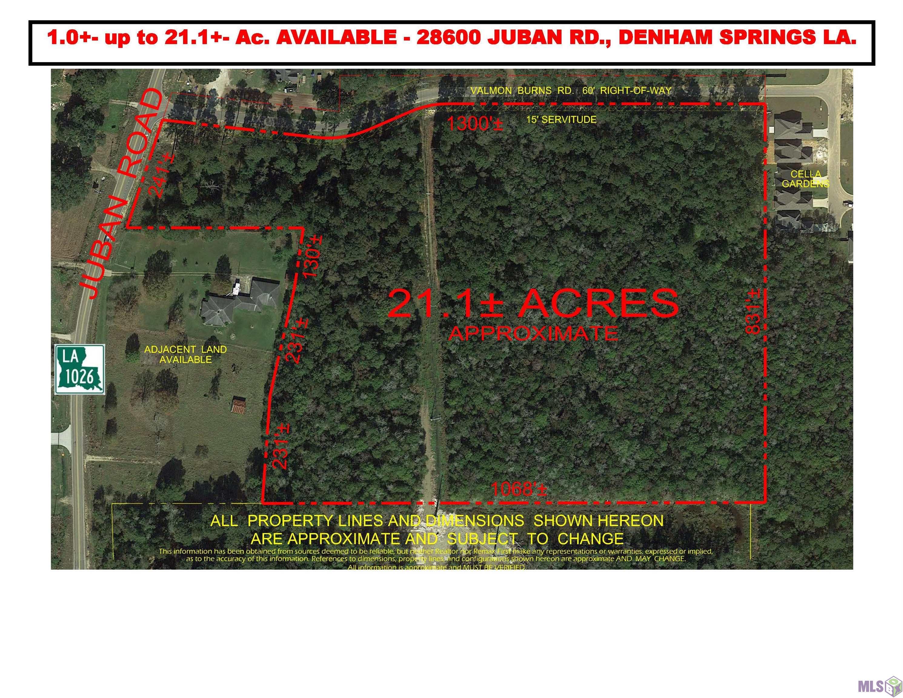 28600 JUBAN RD, Denham Springs, LA 70726