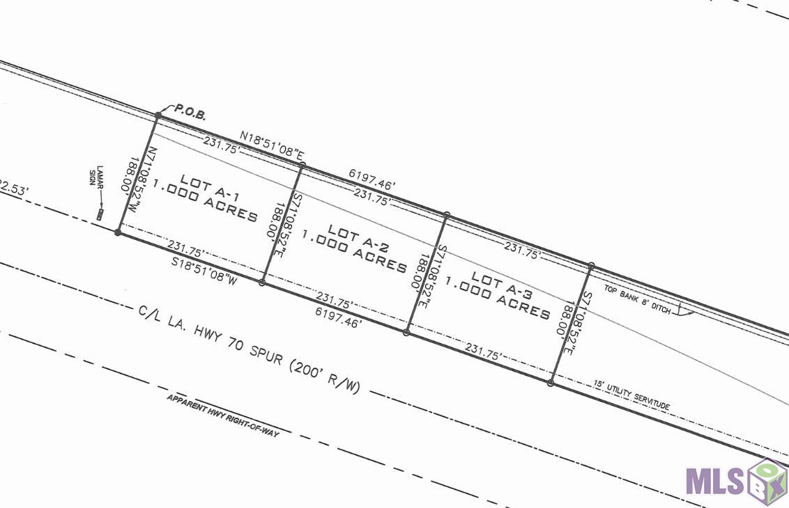 LOT A-1 LA HWY 70, Plattenville, LA 70390