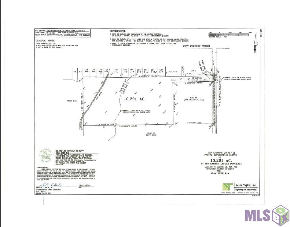 1127 S LANOUX AVE, Gonzales, LA 70737