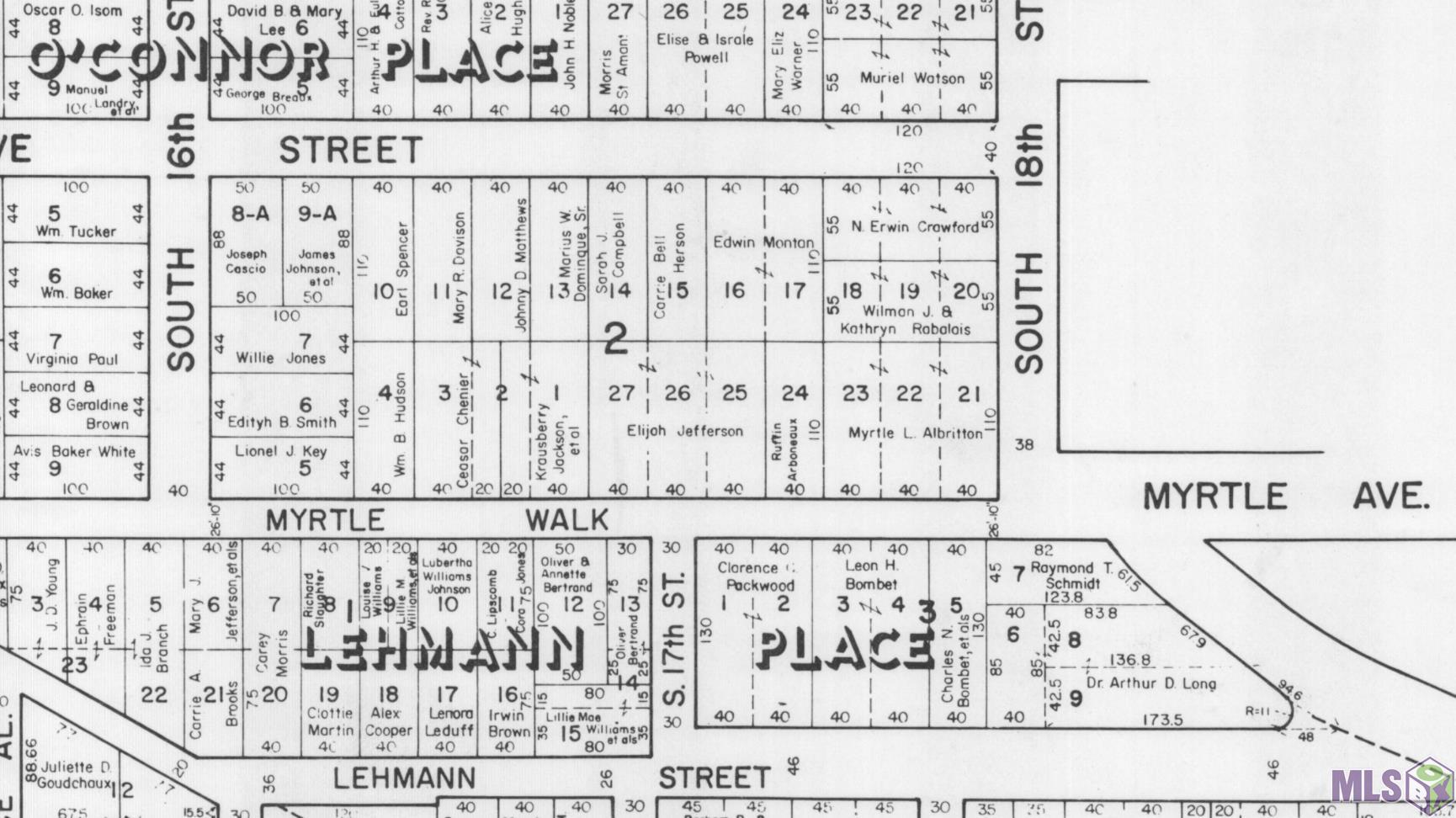 TBD MYRTLE WALK, Baton Rouge, LA 70802