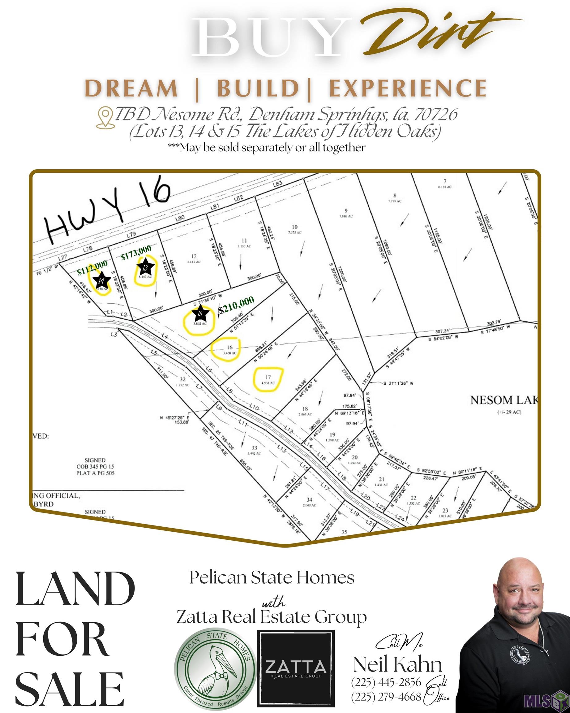 Lot 13 LA HWY 16, Denham Springs, LA 70706