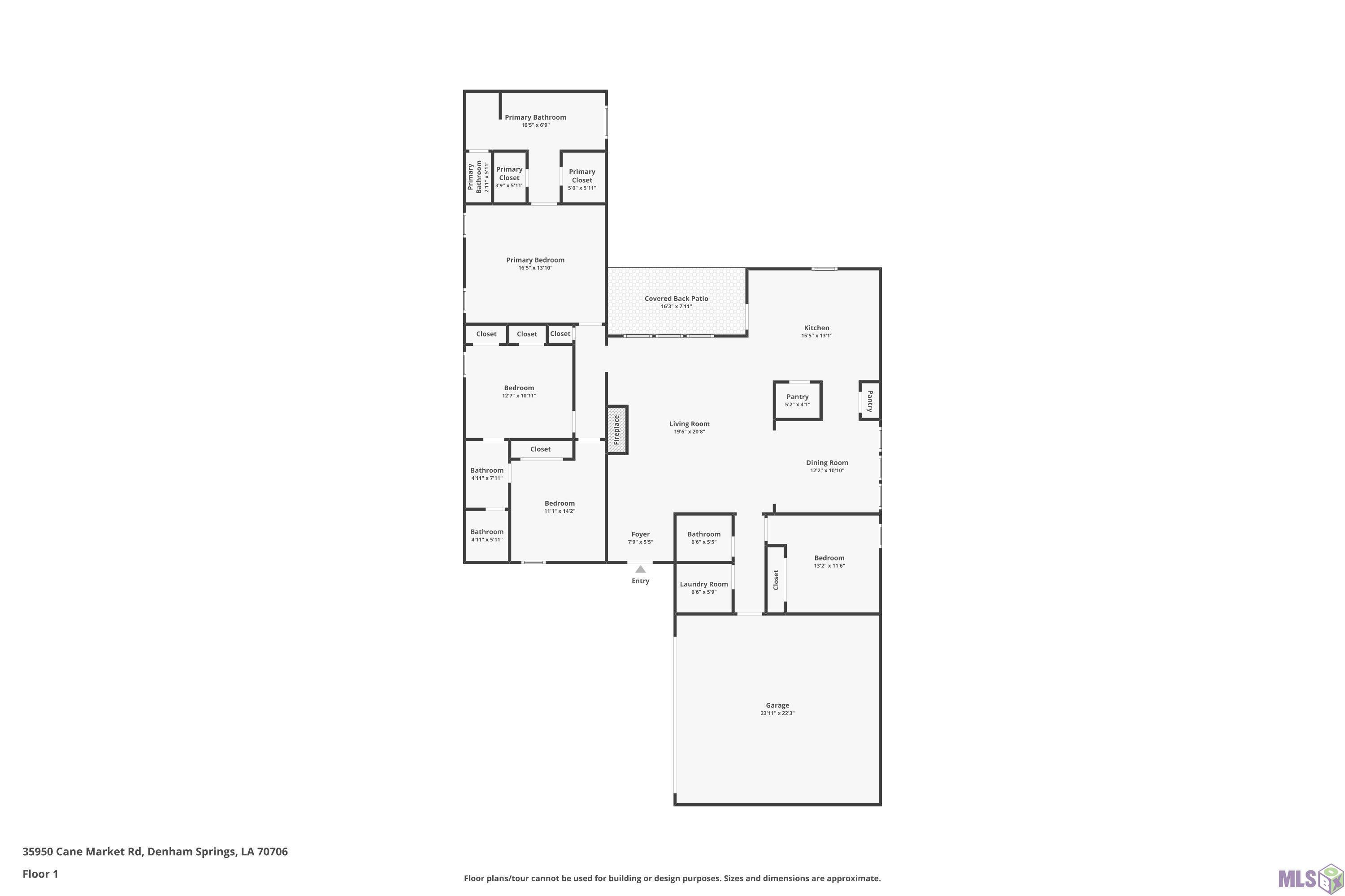 35950 CANE MARKET RD, Denham Springs, LA 70706