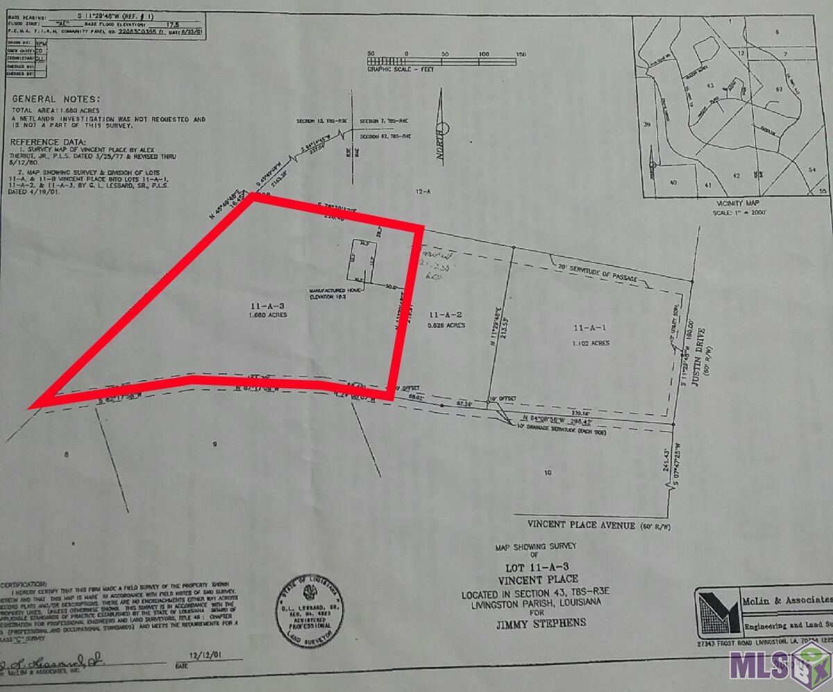 20477 JUSTIN DR, Denham Springs, LA 70726