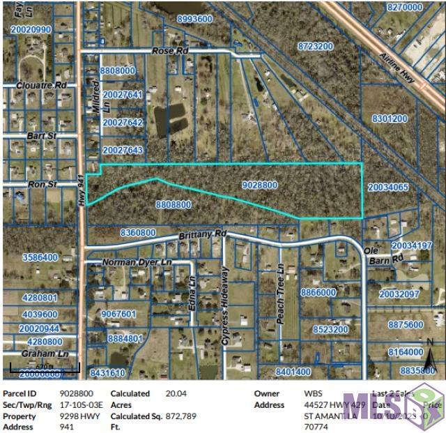 9298 La Hwy 941, Gonzales, LA, 70737