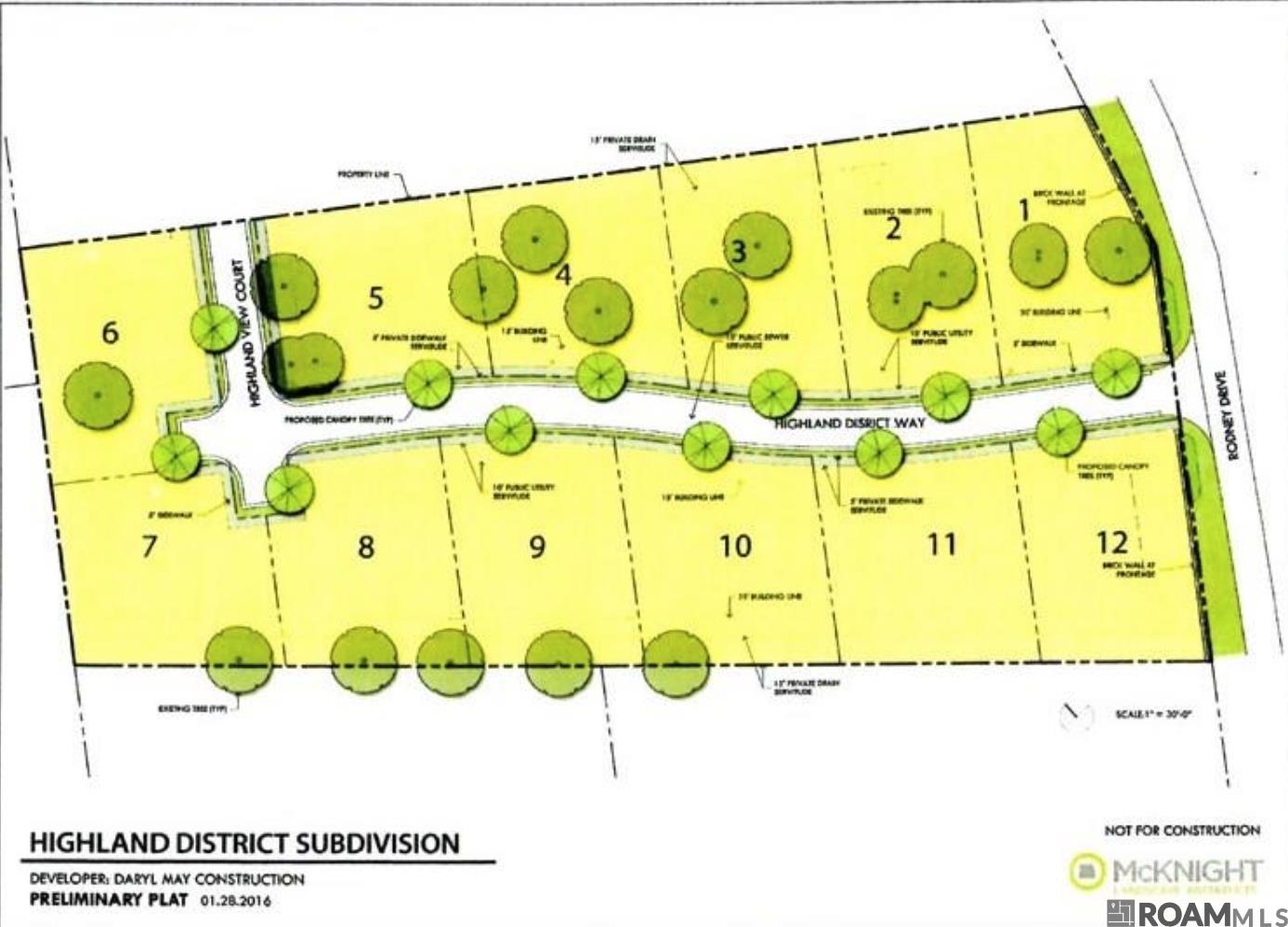 Lot 20 Grandview Drive, Denham Springs, LA, 70726