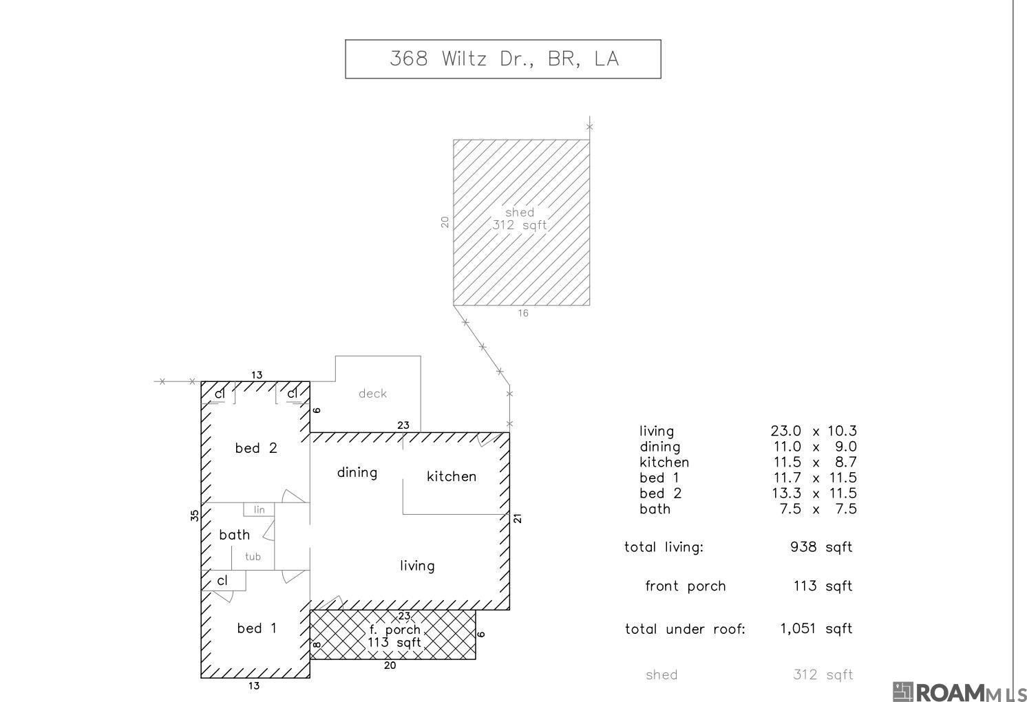 368 Wiltz Dr, Baton Rouge, LA, 70806