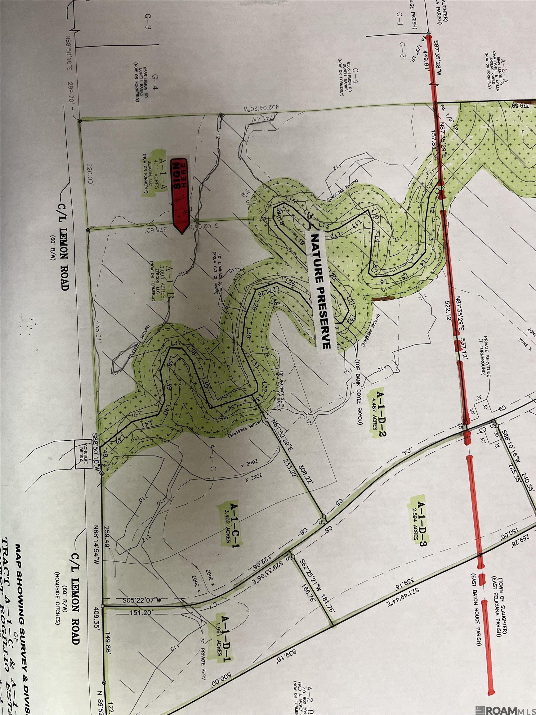 Lemon Rd, Slaughter, LA, 70777