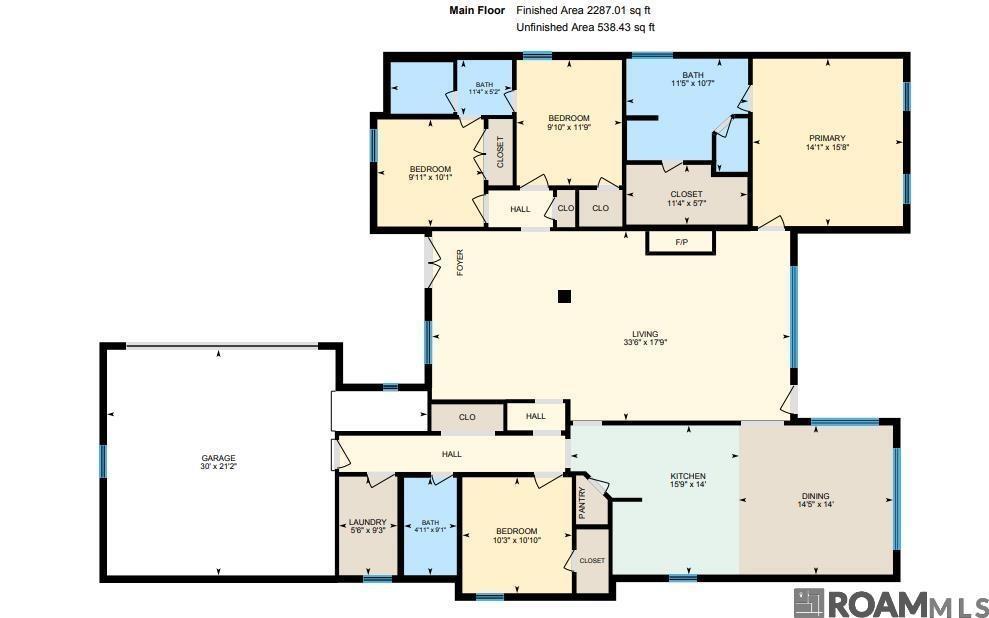 15454 Summer Trace Dr, Prairieville, LA, 70769