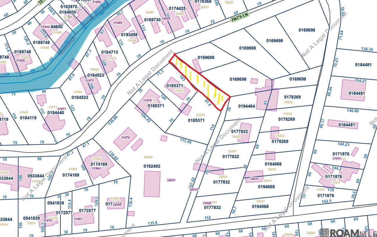 TBD Pat's Lane, Springfield, LA, 70462