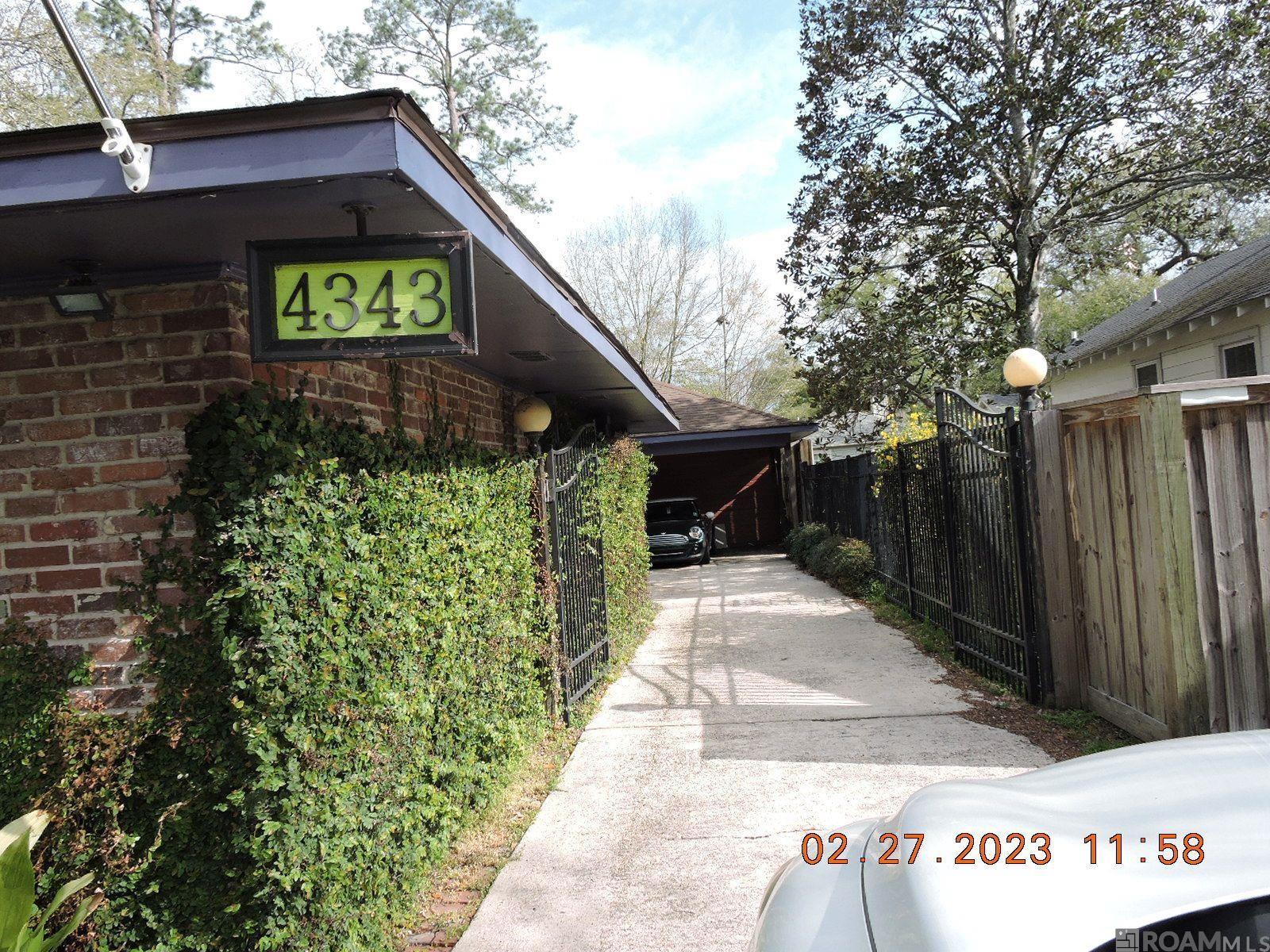 4343 Hyacinth Ave, Baton Rouge, LA, 70808