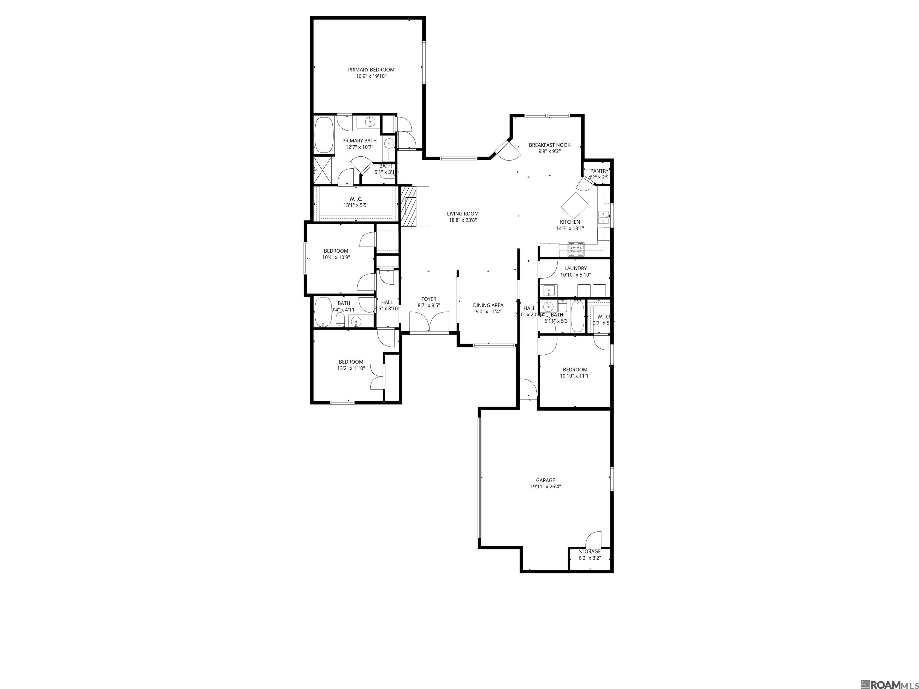 10808 Hillbrook Ave, Baton Rouge, LA, 70810