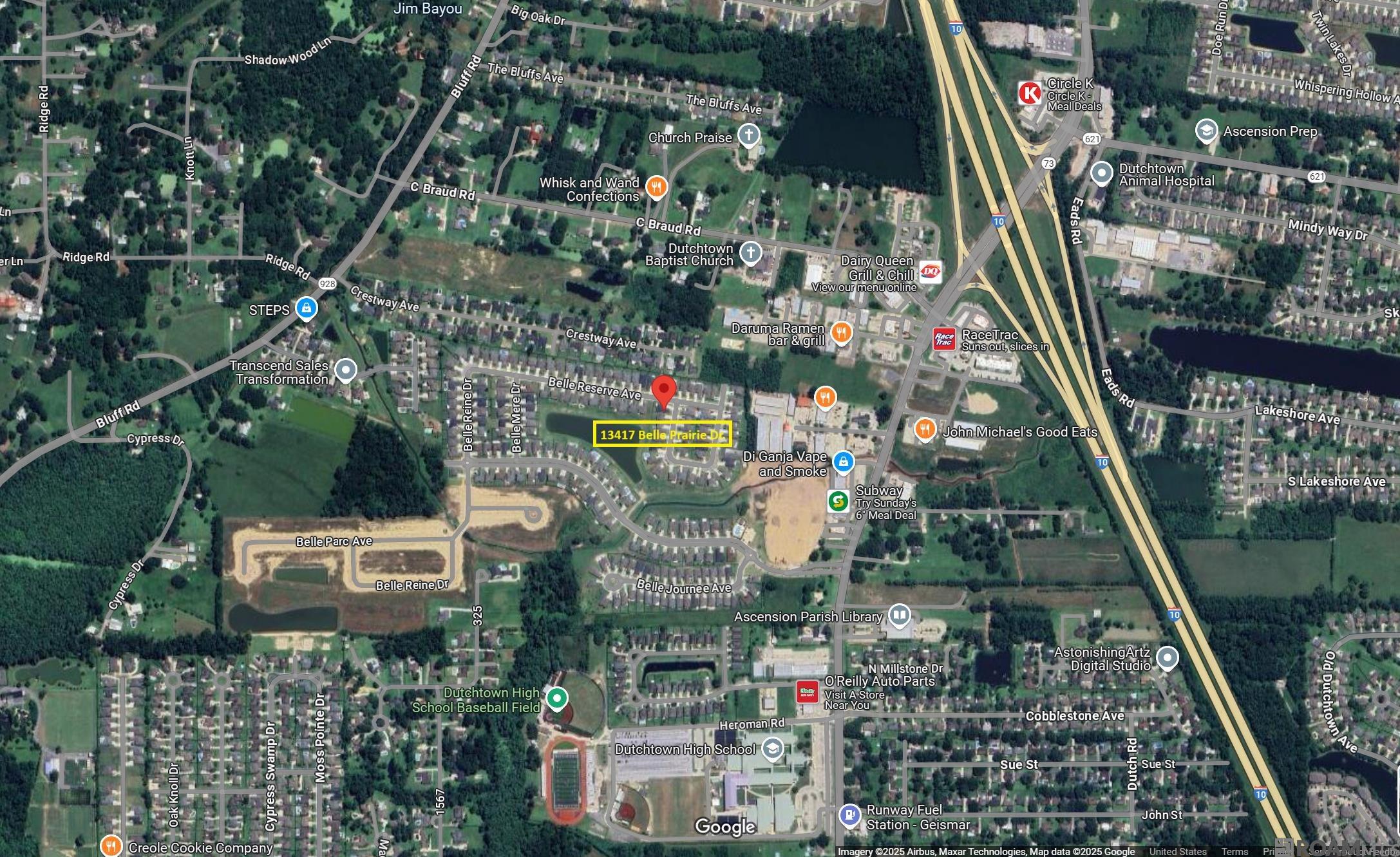 13417 Belle Prairie Dr, Geismar, LA, 70734