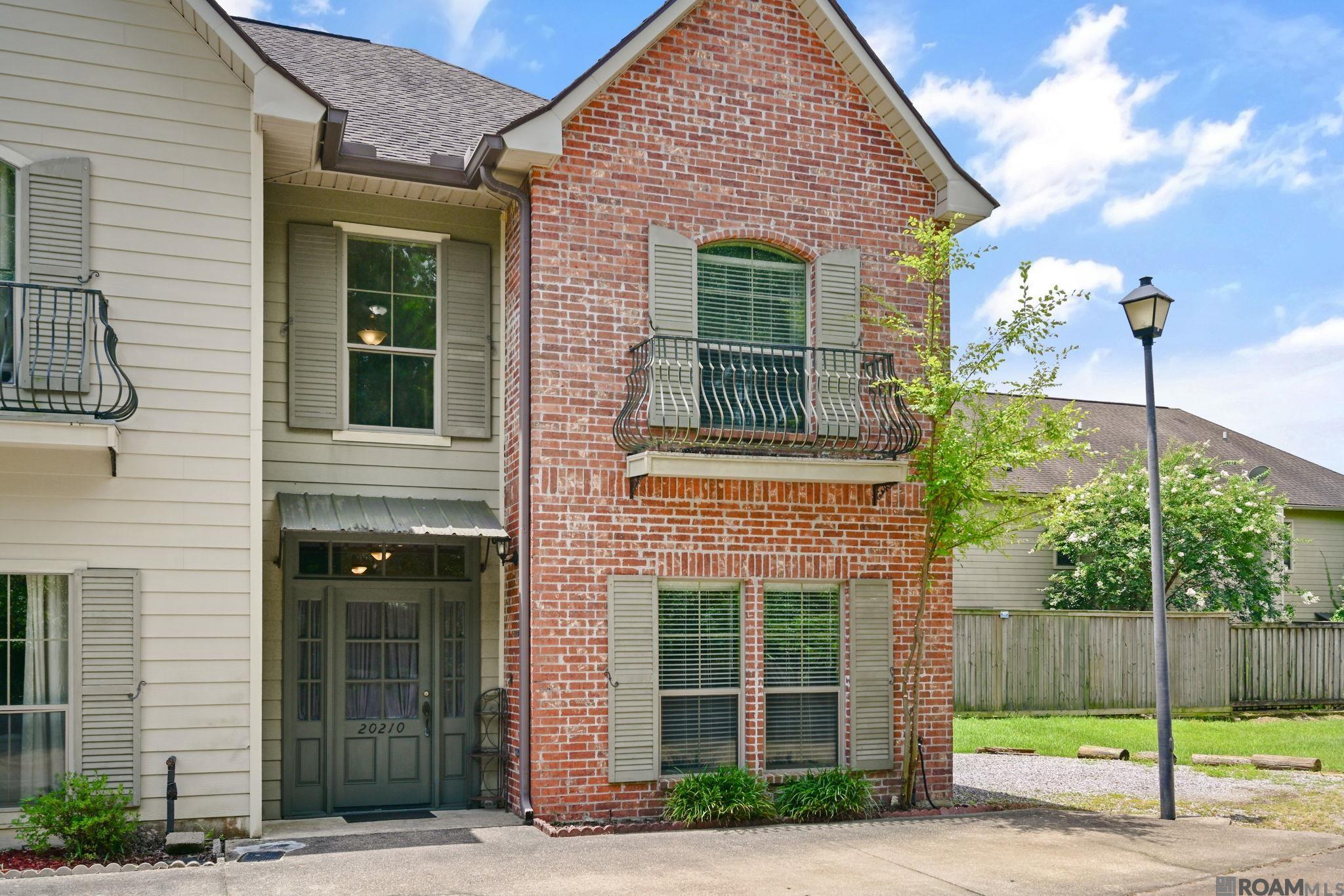 Welcome to this spacious and well-maintained end-unit townhome in the heart of Walker! Built in 2008 and ideally located within walking distance of Walker High School, this home offers the perfect combination of comfort, convenience, and value. The desirable end-unit location provides added privacy and extra natural light, while offering room for up to three vehicles to park. The open and inviting floor plan features generous living spaces, abundant storage, and a large kitchen designed for both everyday living and entertaining. The kitchen boasts stainless steel appliances, ample cabinetry, breakfast area, dishwasher, electric range, built-in microwave, and garbage disposal. The spacious living room showcases attractive wood laminate flooring and provides plenty of room to relax and gather. Upstairs, the primary suite features a cathedral ceiling, a huge walk-in closet, and an ensuite bath complete with a double vanity, separate shower, and oversized soaking tub. Two additional bedrooms and a full bath offer plenty of space for family, guests, or a home office. Recent updates include a new interior A/C unit installed in 2026. Outside, enjoy the fenced rear patio area, perfect for relaxing or entertaining with added privacy. Conveniently located near schools, shopping, restaurants, and I-12, this move-in-ready townhome offers an exceptional opportunity to enjoy low-maintenance living in one of Walker's most desirable locations. Best of all, the property is located in Flood Zone X and does not require flood insurance. The washer and dryer are negotiable.