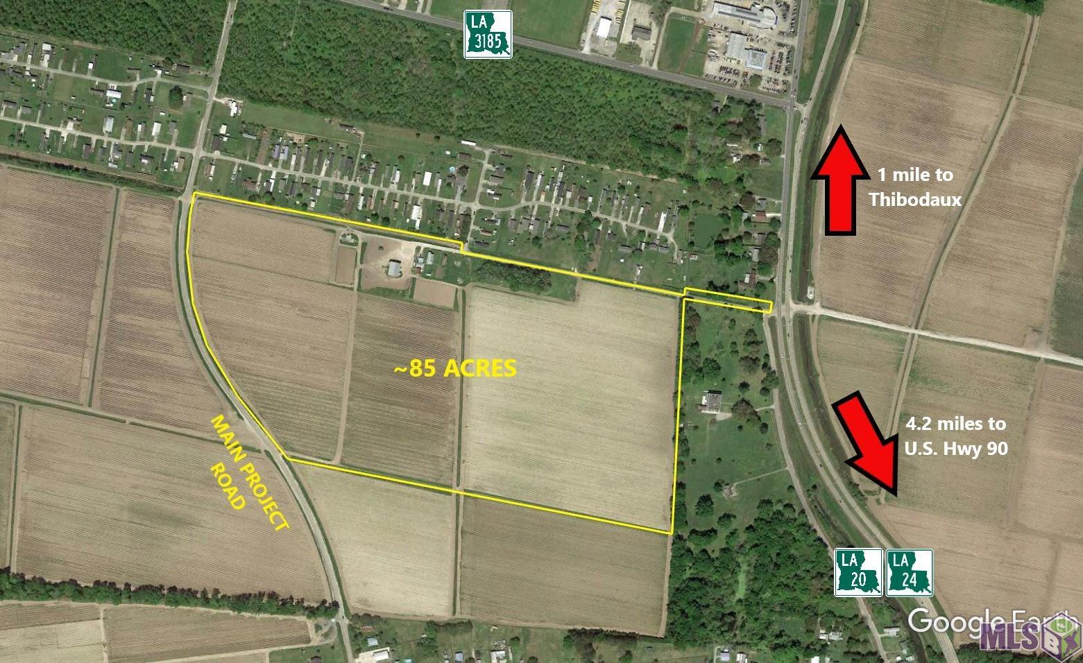 470 MAIN PROJECT ROAD, Schriever, LA 70395