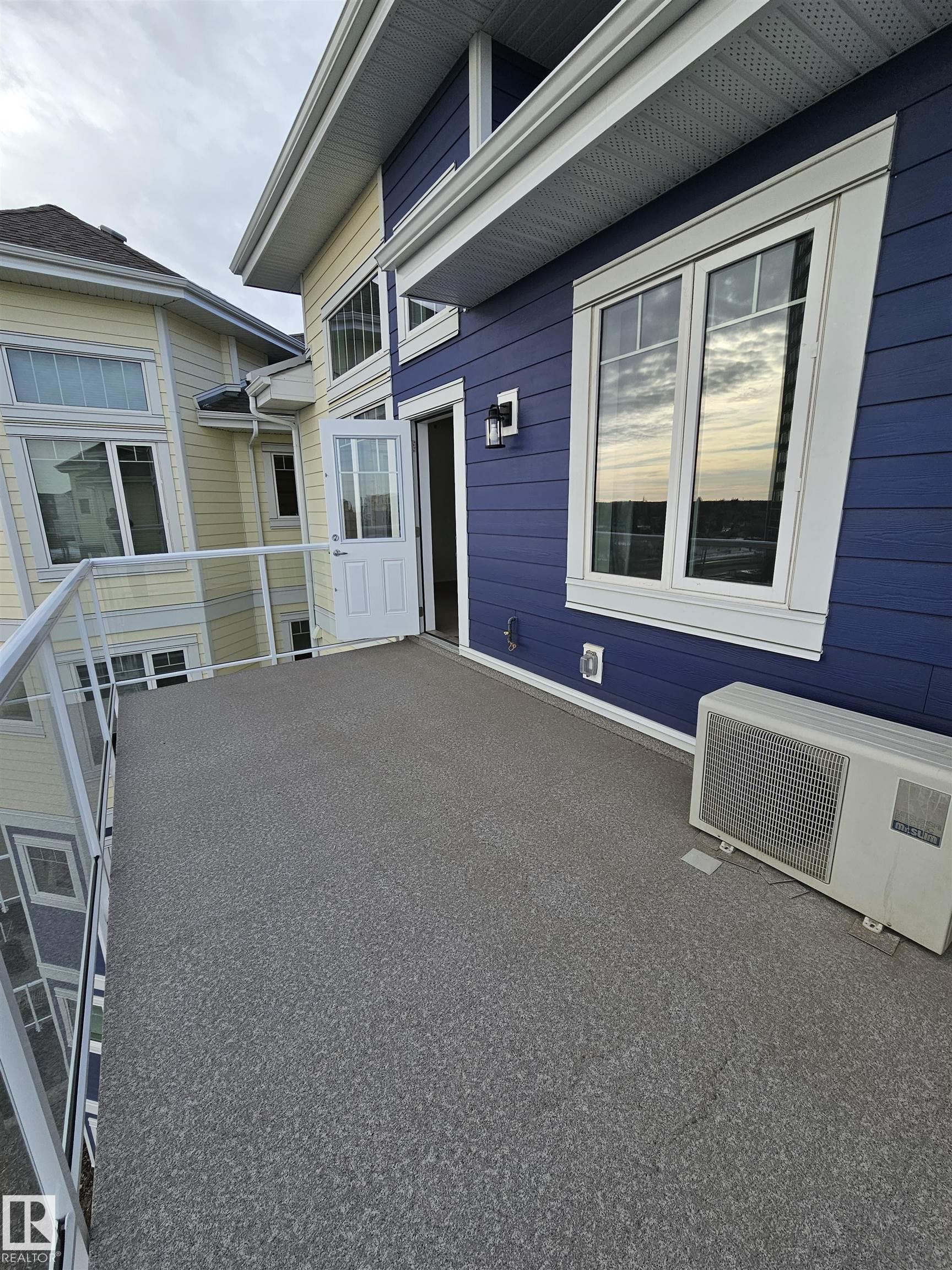 Welcome to the top floor of Californian Lansdowne. Situated in an incredible location just off Whitemud and close to Southgate LRT, this condo is just a few stops from UofA, walking distance to TRANSIT and plazas. Being on the top floor, you?ll enjoy the comforts of a quiet suite. Included is a kitchen with lots of cupboards and a center island. This space is ideal for entertainment with a cozy fireplace in the adjacent living room and a 14? ceiling. It has a spacious bedroom, good-sized closet, and convenient in-suite laundry with extra storage space. A south facing balcony with a nice open view provides a fantastic area for relaxation. Amenities include a guest suite available for booking for overnighters, large social hall, a gym, and car wash bay for your vehicles! Complete with underground parking and an enclosed storage unit, this condo is great for singles, young couples, or those looking to retire. The AC unit needs to be re-installed as it was uninstalled for building renovations.