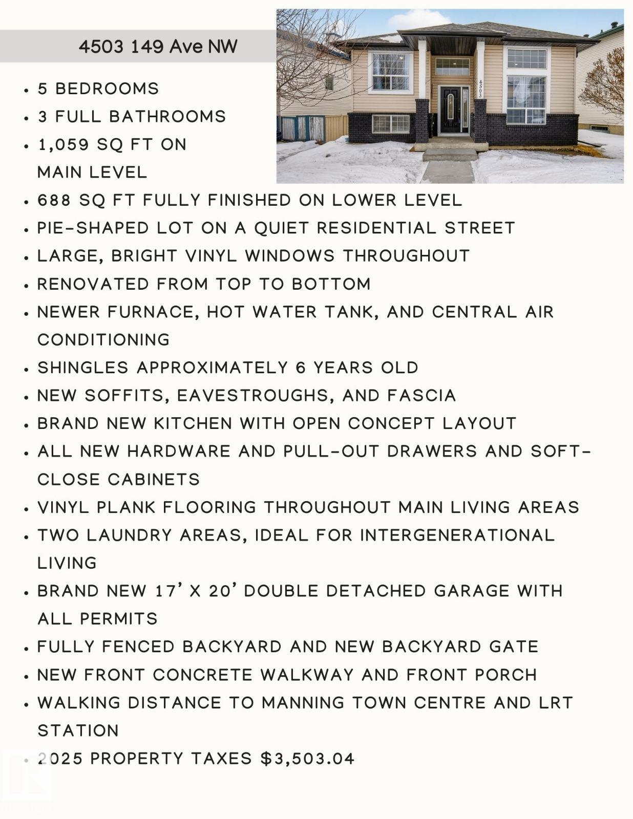 Picture for 4503 149 AV NW