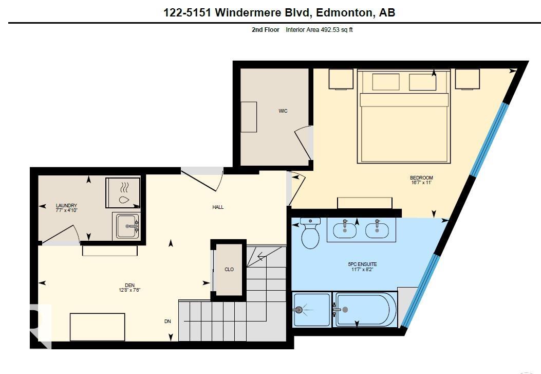Photo 5 at 122 - 5151 Windermere Boulevard SW, Ambleside, Edmonton