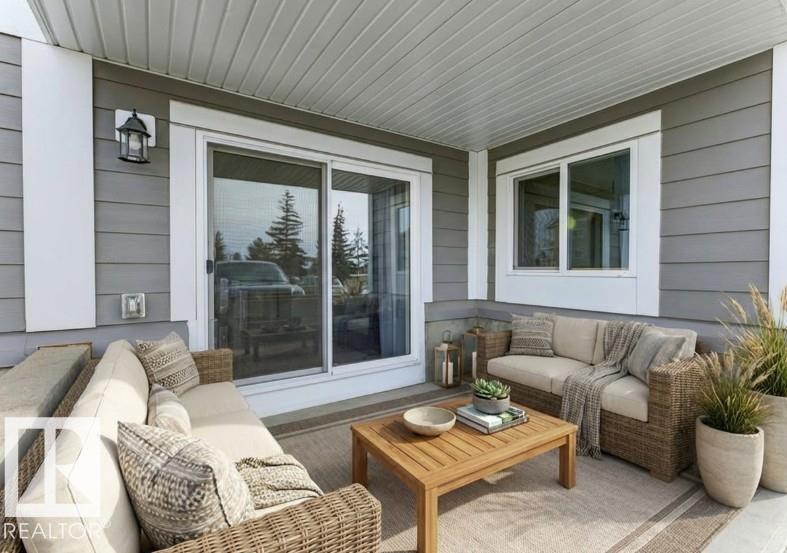 TIME is the MOST VALUABLE CURRENCY. Ground Level Authority. TURNKEY EXCELLENCE. With Parking Stall #79 positioned directly across from your ROOFED GROUND LEVEL PATIO, you have a PRIVATE VIP ENTRANCE. You can move from your car to your NEWLY RENOVATED KITCHEN (2026) WITH QUARTZ COUNTERTOPS, BRAND NEW APPLIANCES (2026), TOILET (2026) with QUARTZ; the STANDARD OF LUXURY & DURABILITY with a JETTED TUB. Because it's BESIDE THE BACK ENTRANCE, this unit functions like a CORNER UNIT, giving you more privacy & the SHORTEST TRANSIT TIME TO YOUR HOME. While many 2-bedroom units are cramped at 700 sq ft, this 833 sq ft vessel feels EXPANSIVE with a well-planned LAYOUT. A peaceful 14-minute walk with a scenic pathway to the heart of Edmonton's medical hub. For someone working at Grey Nun's Hospital, the transition from SERVICE to SANCTUARY IS IMMEDIATE, or anyone who wants to GROUND THYSELF IN NATURE with CONVENIENCES. Enter your sanctuary through an entrance right beside your own patio, right beside your car!