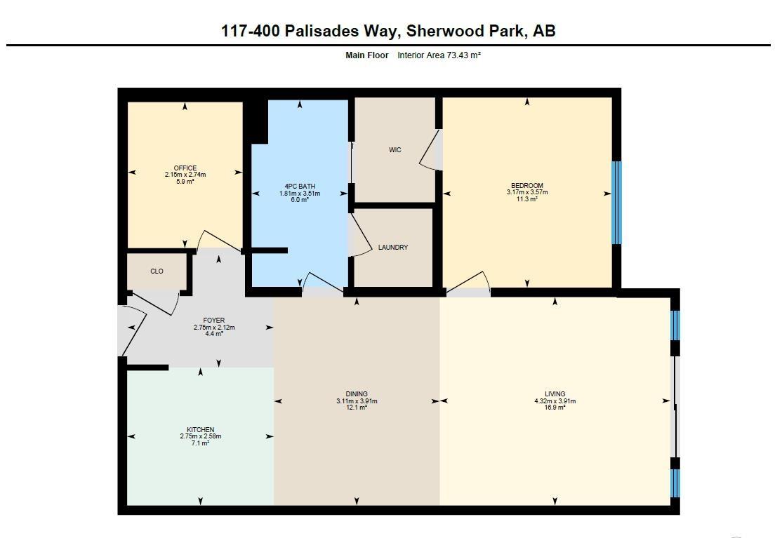 Photo 41 at 117 - 400 Palisades Way, Centennial Village, Sherwood Park