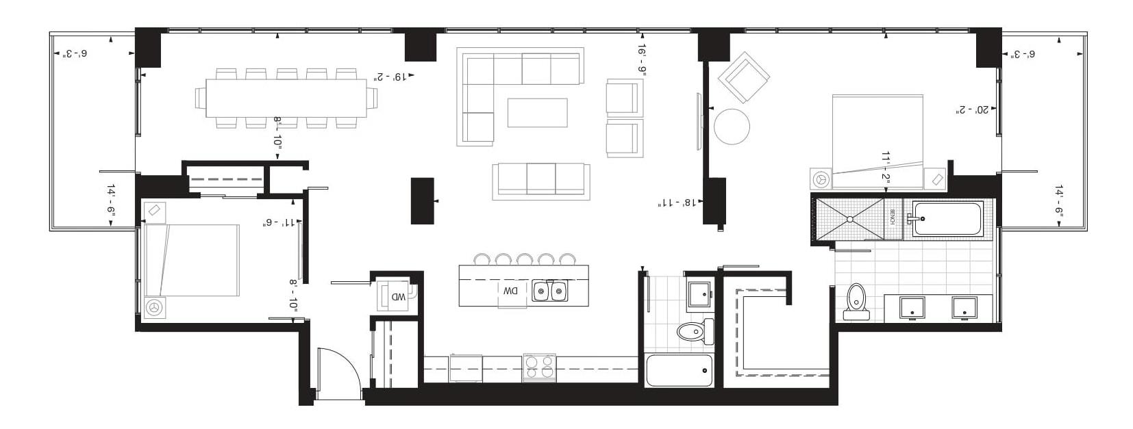 Picture for #3300 10180 103 ST NW