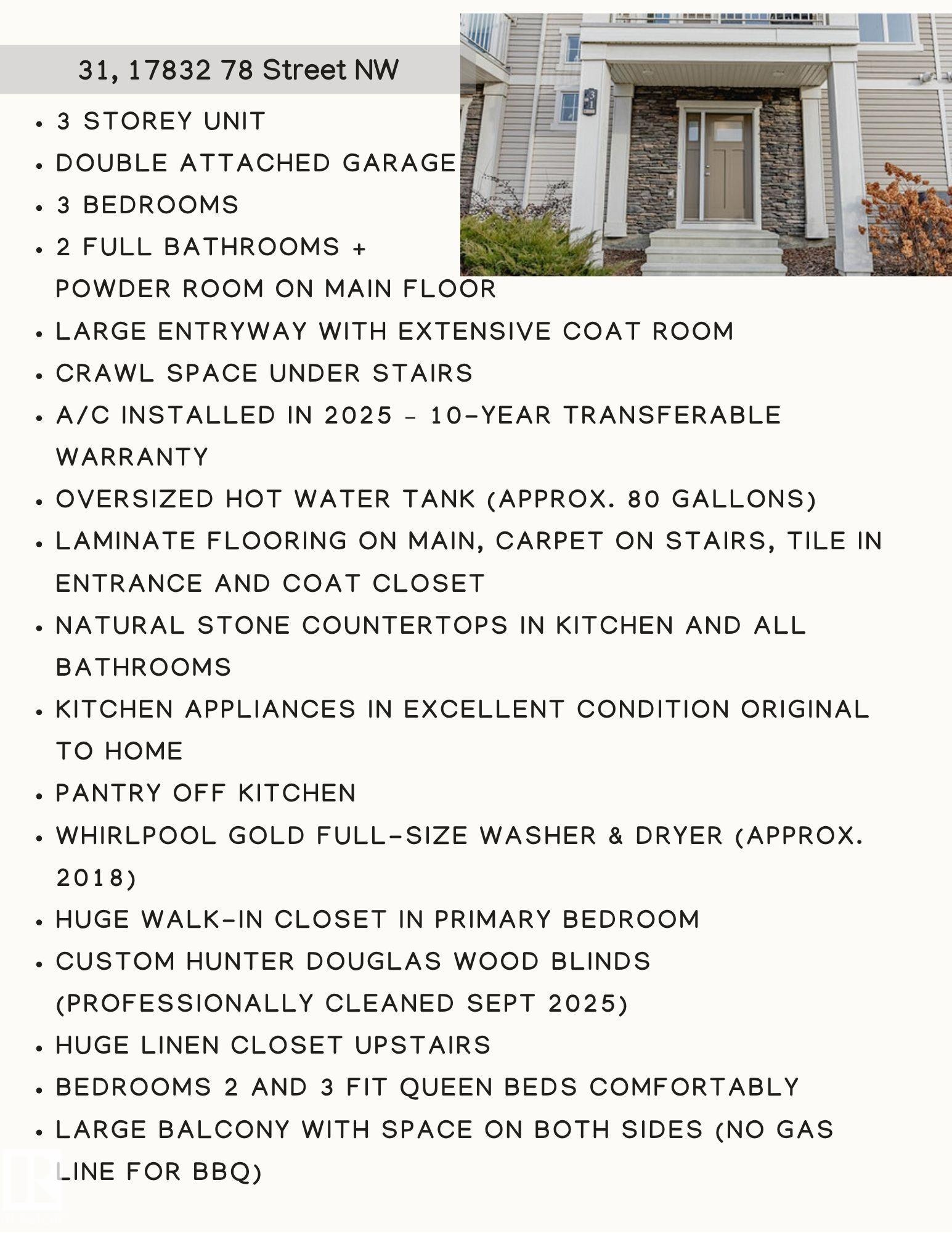 31 - 17832 78 Street NW, Crystallina Nera West, Edmonton