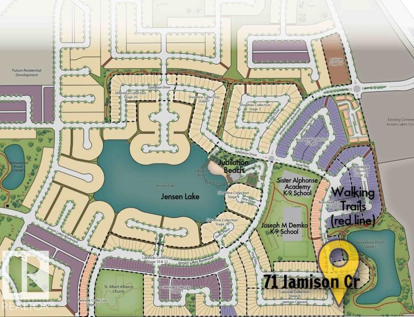 Photo 68 at 71 Jamison Crescent, Jensen Lakes, St. Albert