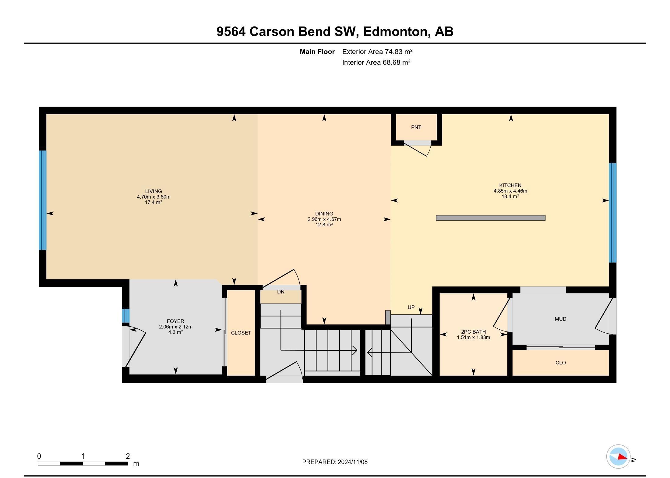 9564 Carson Bend SW, Chappelle Area, Edmonton