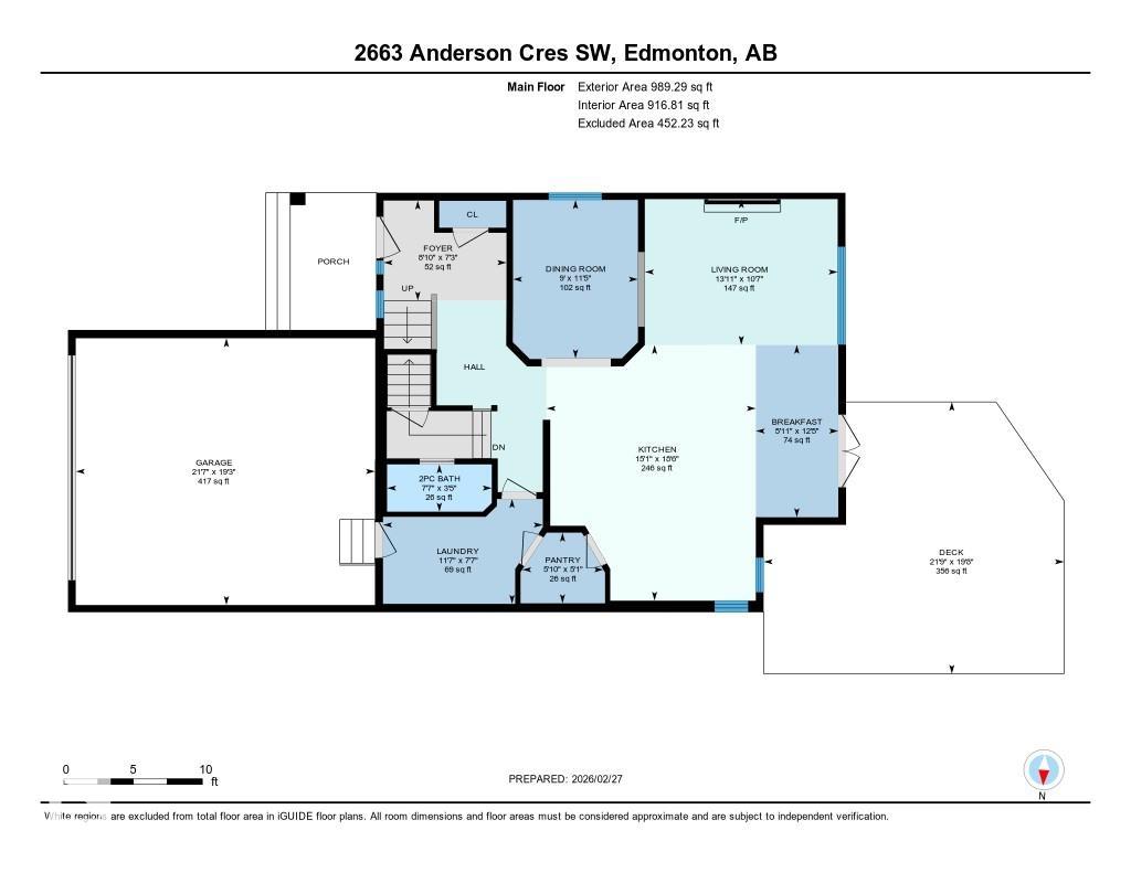 2663 Anderson Crescent SW, Ambleside, Edmonton