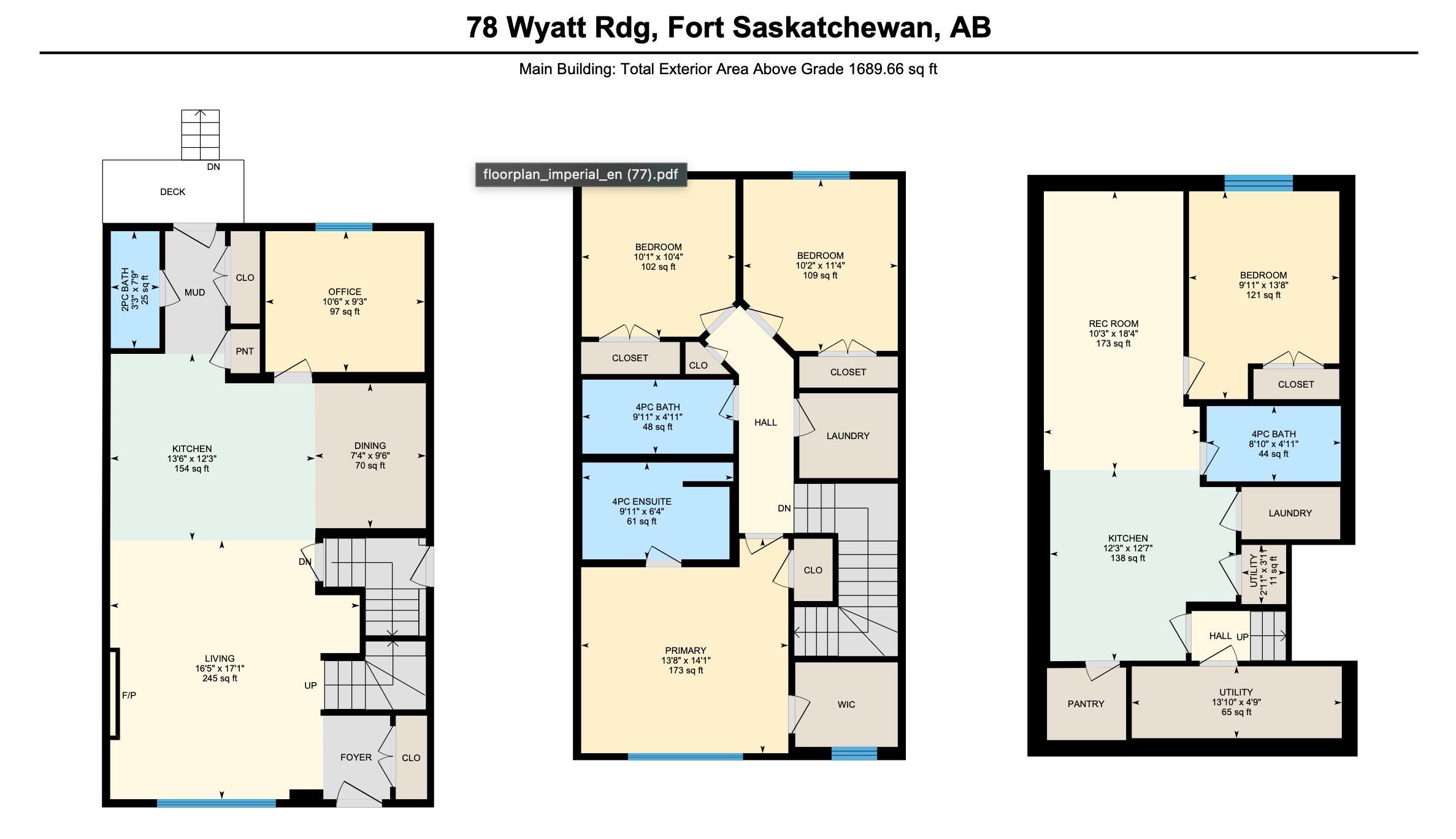 Photo 44 at 78 Wyatt Ridge, Westpark, Fort Saskatchewan