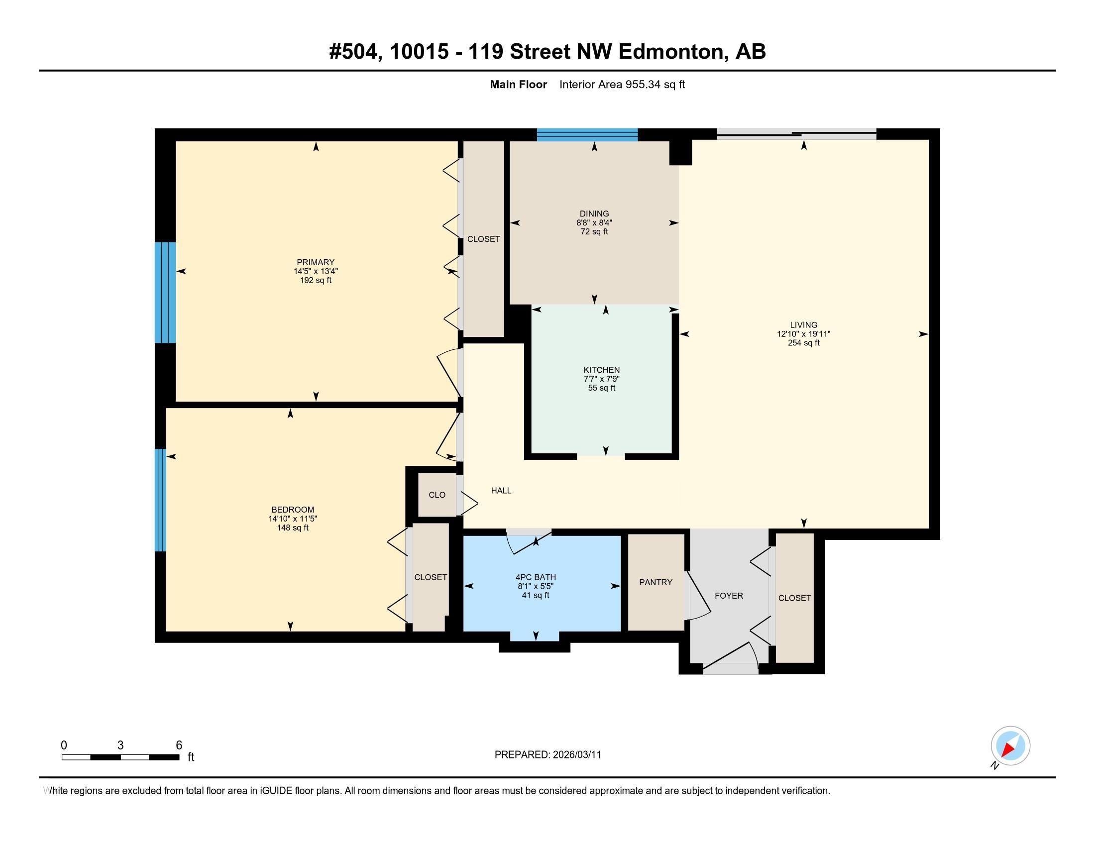 Photo 2 at 504 - 10015 119 Street NW, Wîhkwêntôwin, Edmonton