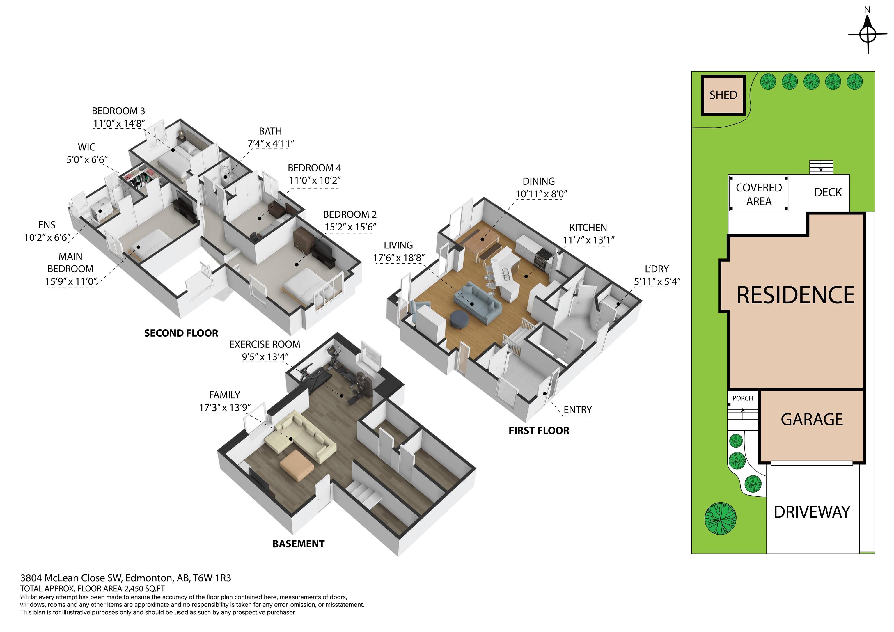 Photo 2 at 3804 Mclean Close SW, Macewan, Edmonton