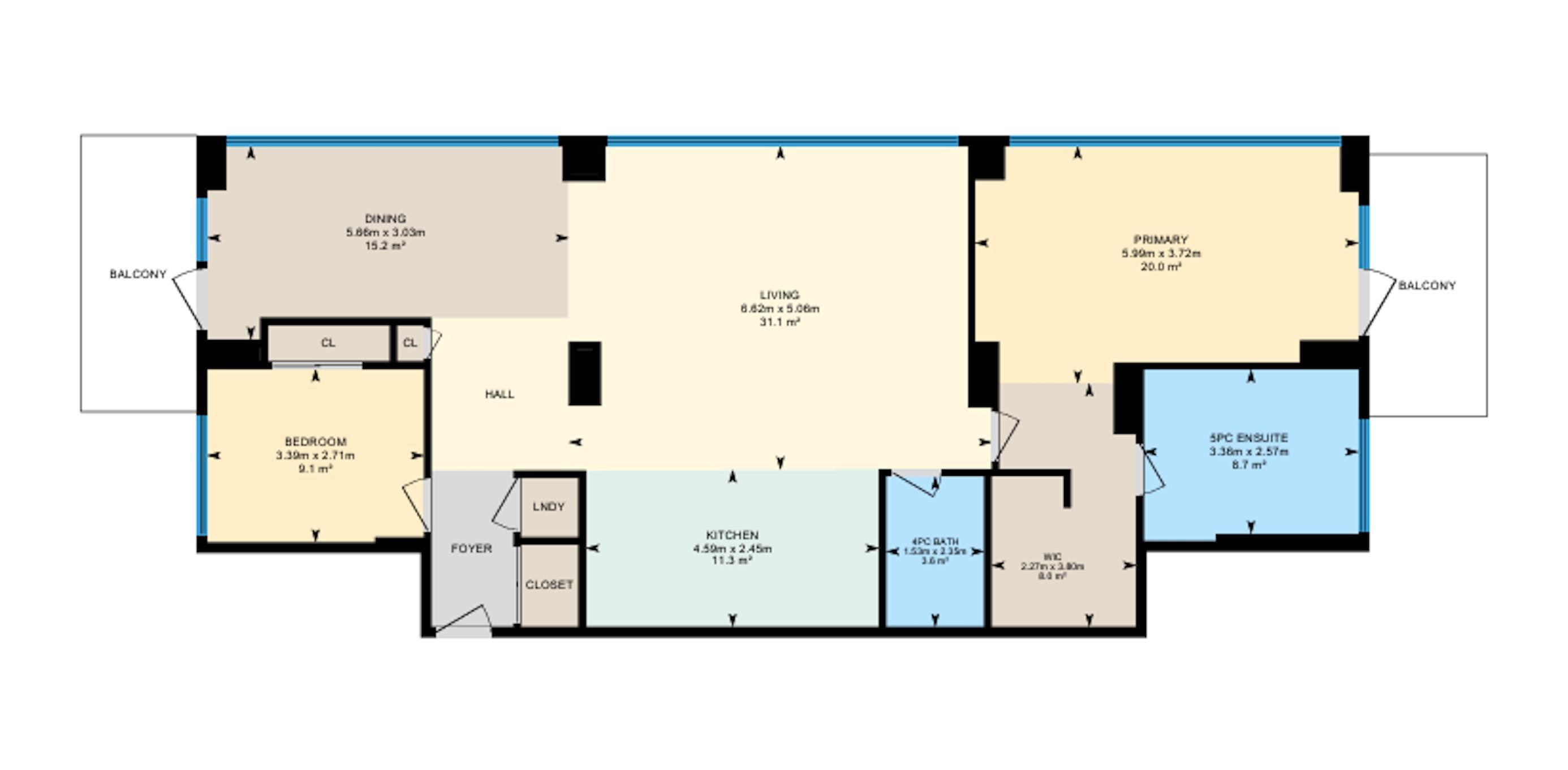 Photo 41 at 1700 - 10180 103 Street NW, Downtown, Edmonton