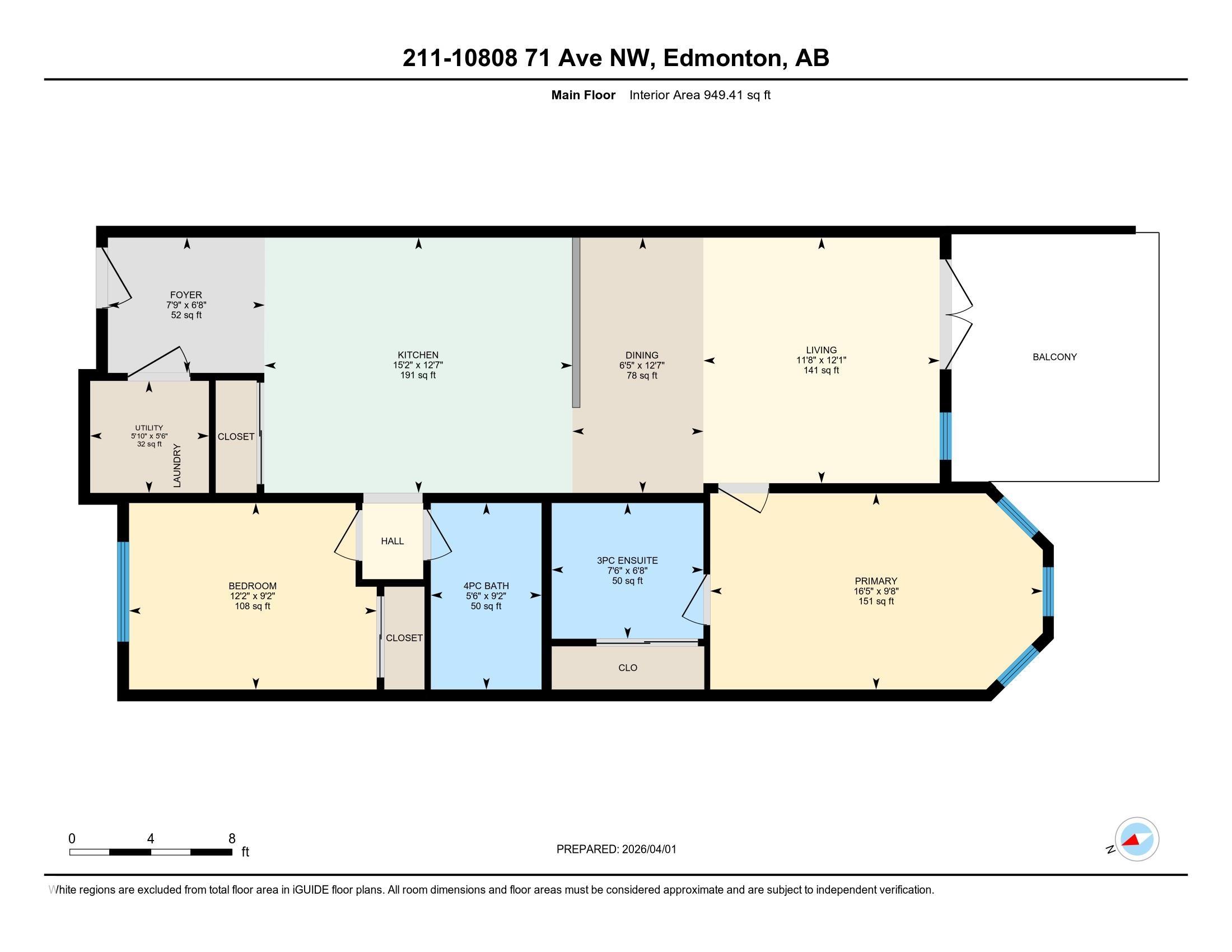 211 - 10808 71 Avenue NW, Queen Alexandra, Edmonton