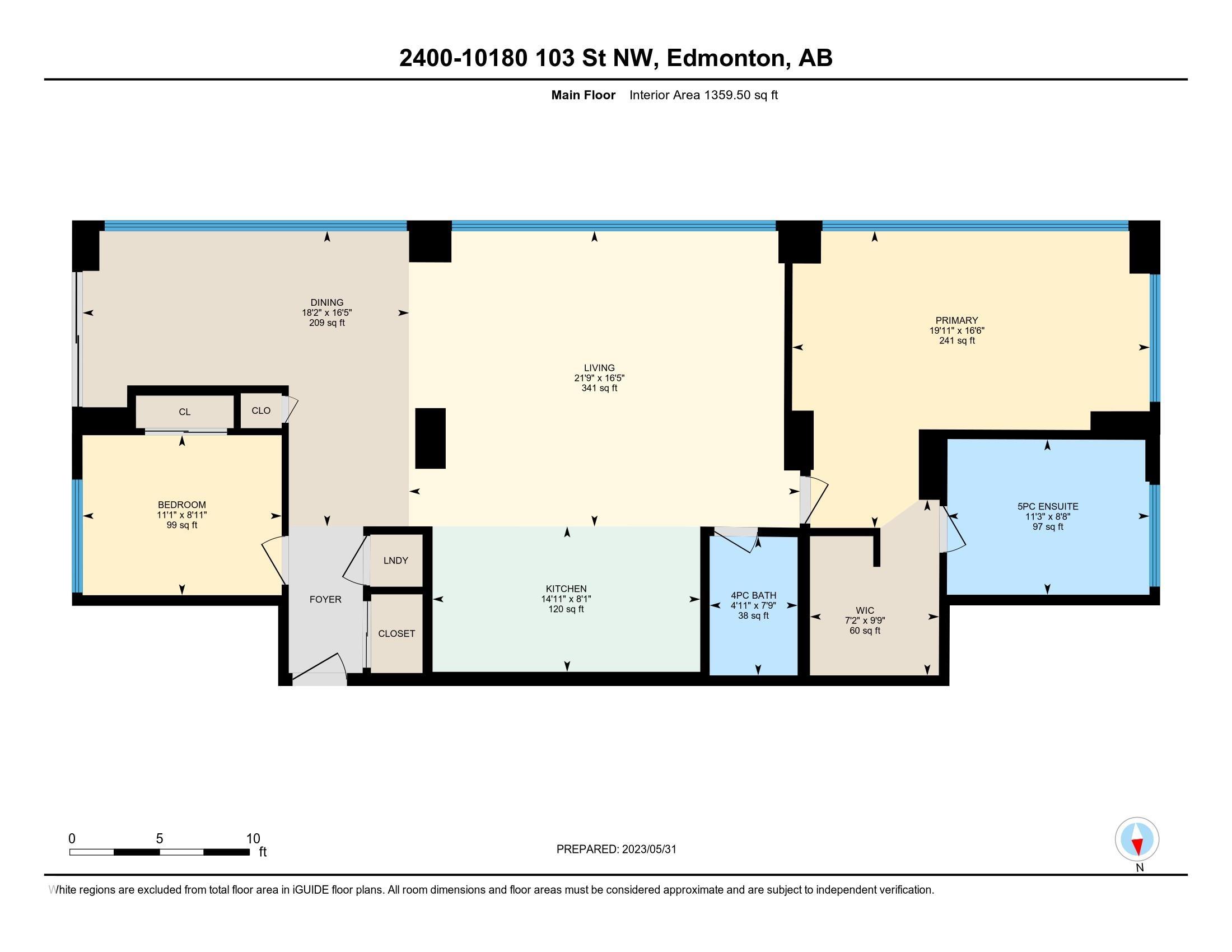 Photo 34 at 2400 - 10180 103 Street NW, Downtown, Edmonton