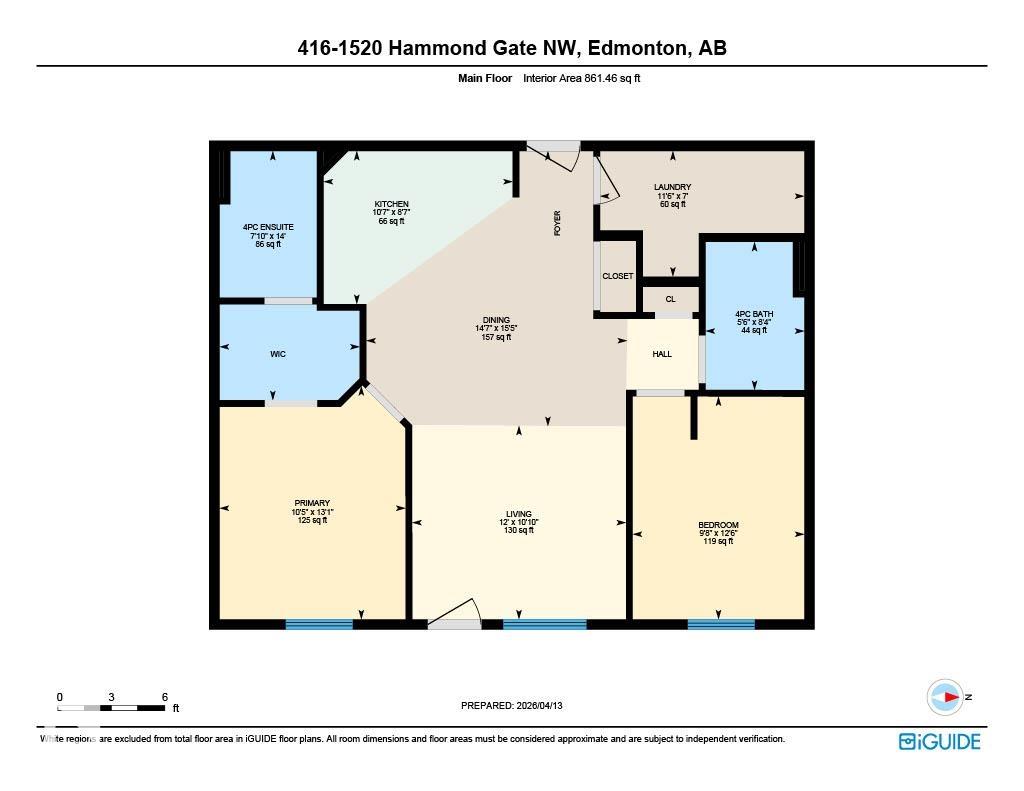 Photo 19 at 416 - 1520 Hammond Gate NW, The Hamptons, Edmonton