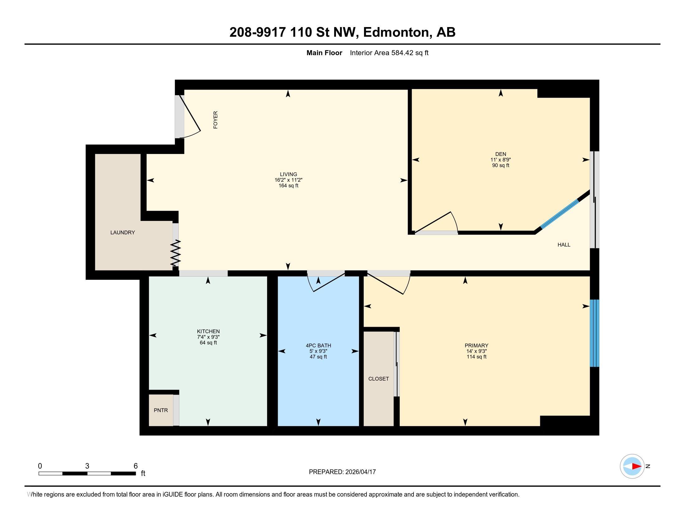 208 - 9917 110 Street NW, Wîhkwêntôwin, Edmonton