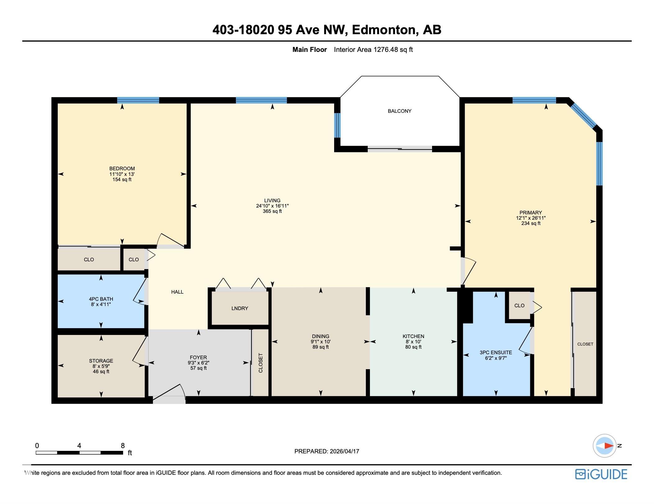 403 - 18020 95 Avenue NW, La Perle, Edmonton