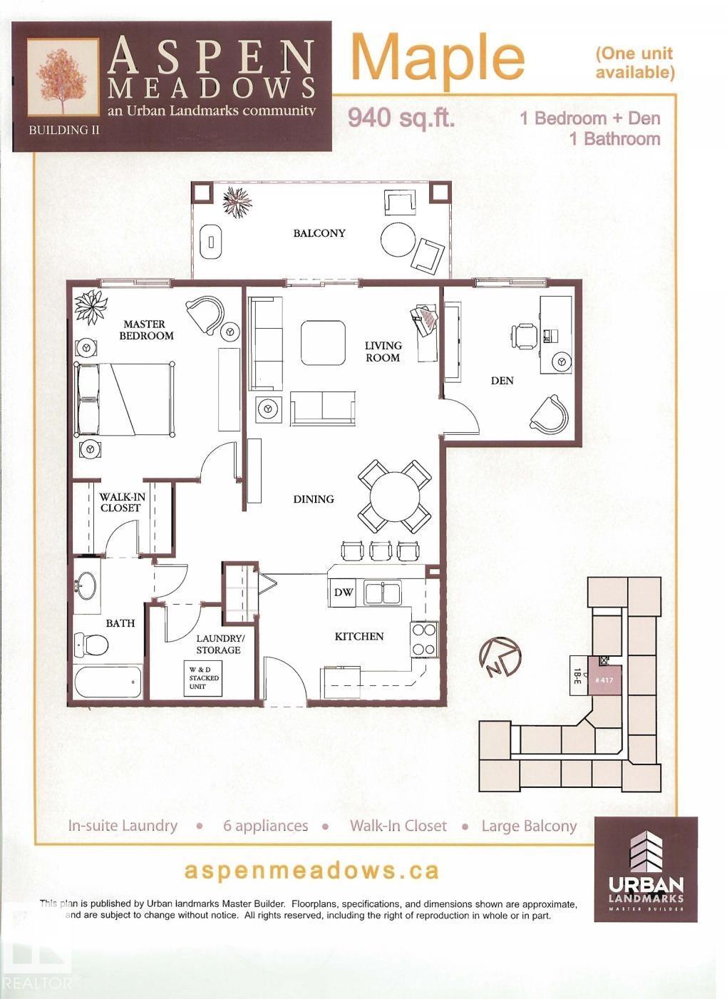 Photo 12 at 417 - 4403 23 Street NW, Larkspur, Edmonton