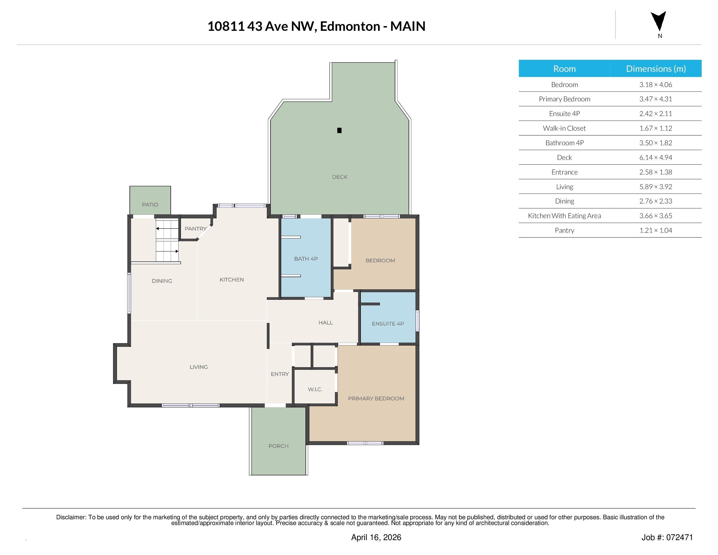 Photo 74 at 10811 43 Avenue NW, Rideau Park, Edmonton